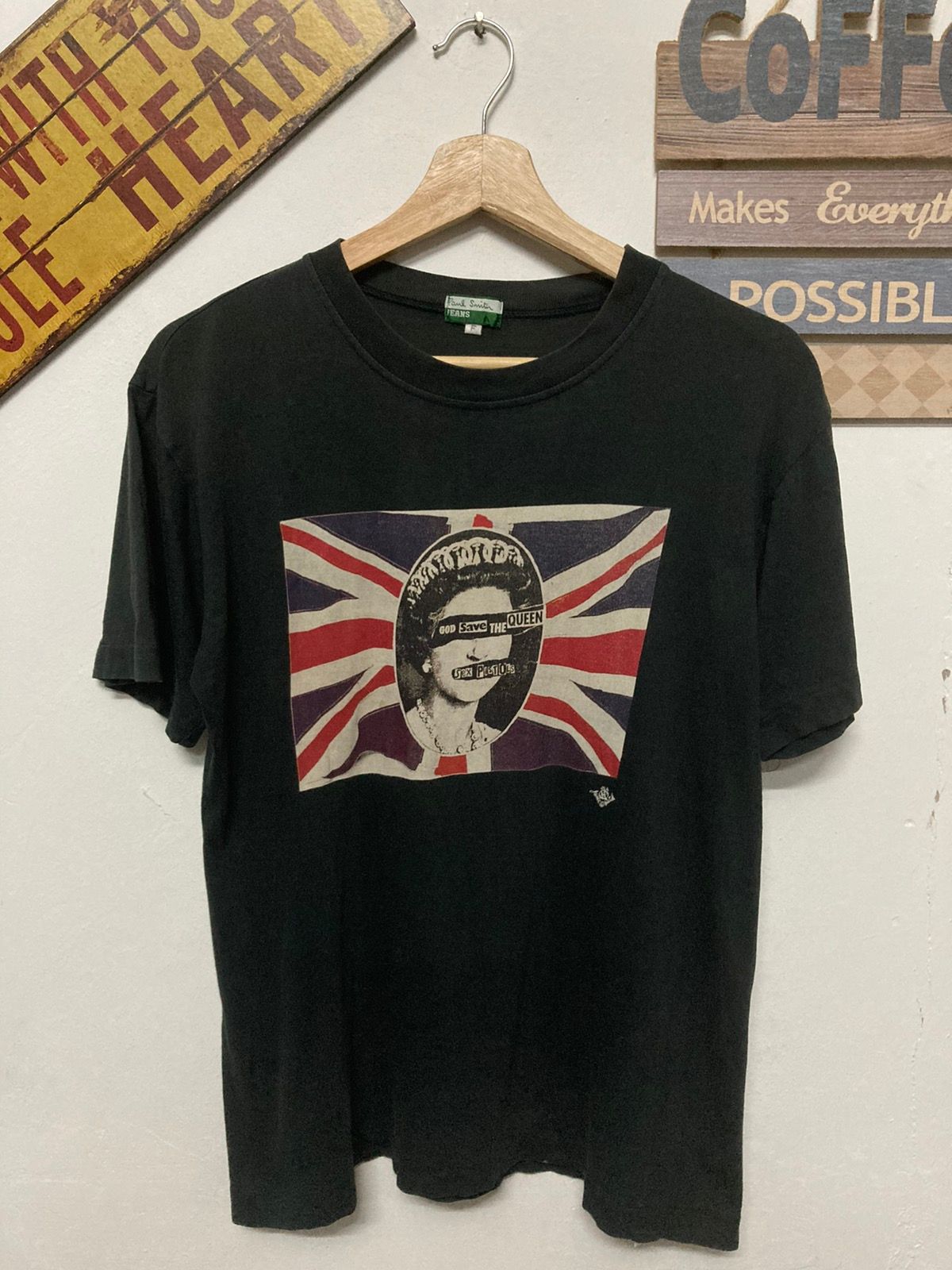 Vintage 90s Paul Smith x Sex Pistols God Save The Queen Tee - 1