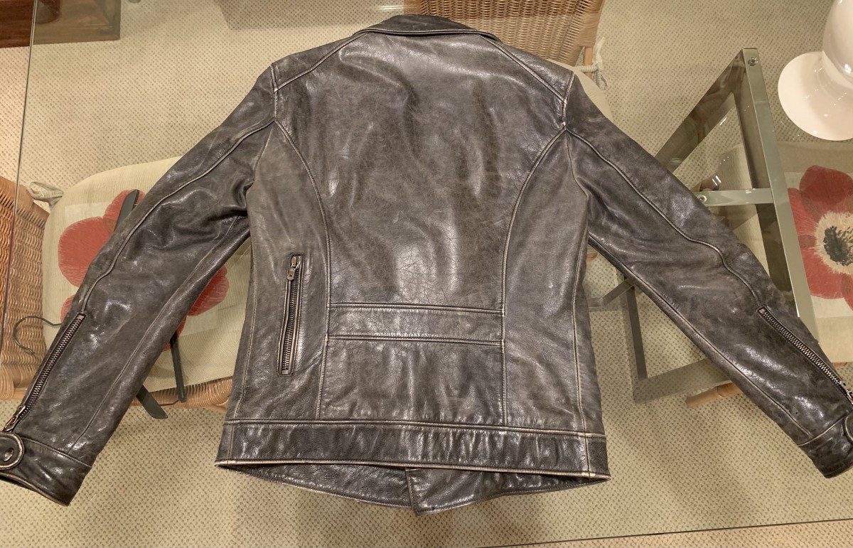 Leather Biker Jacket - 2