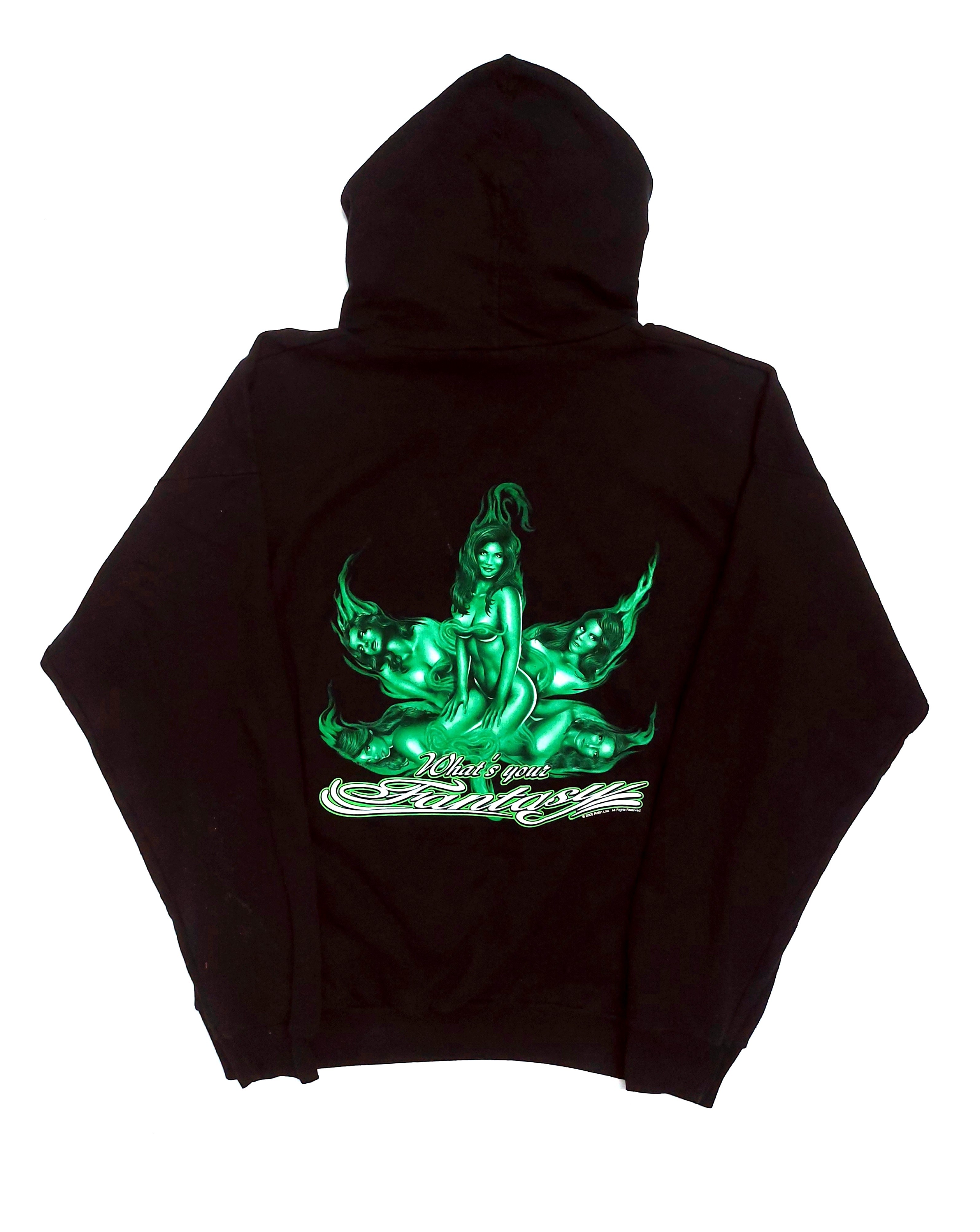 Streetwear - RARE! ROLLIN LOW NUDE ART CHICKS HOODIE - 1