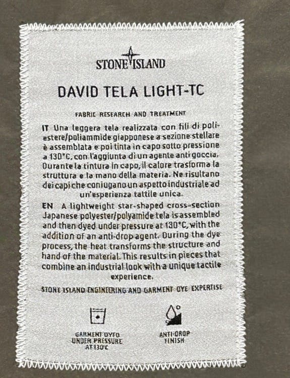❗️Stone Island David Tela Light-TC Jacket Green/Olive❗️ - 5