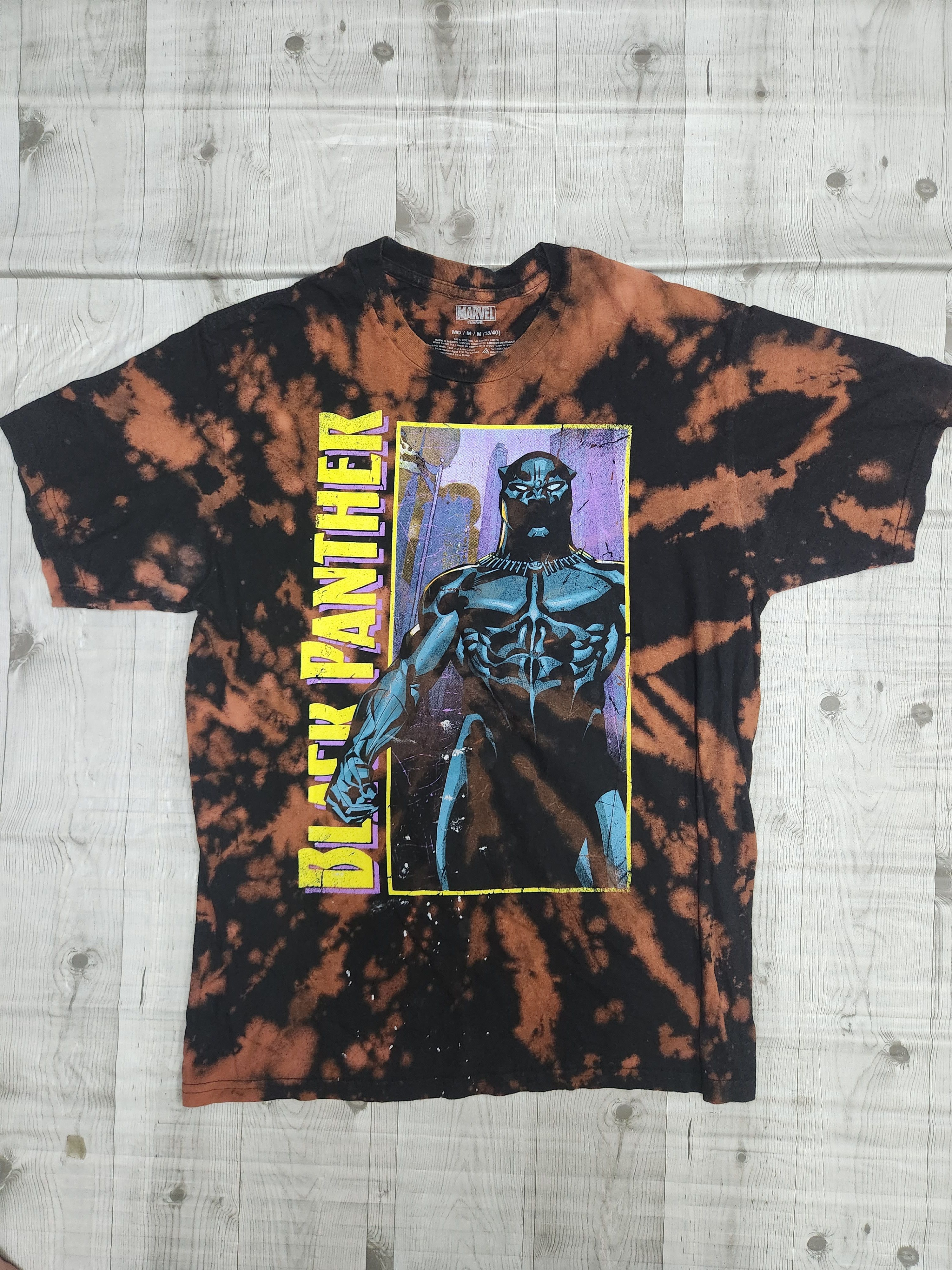 Marvel Comics - Mad Engine Black Panter Marvel Comic Tye Dye - 2