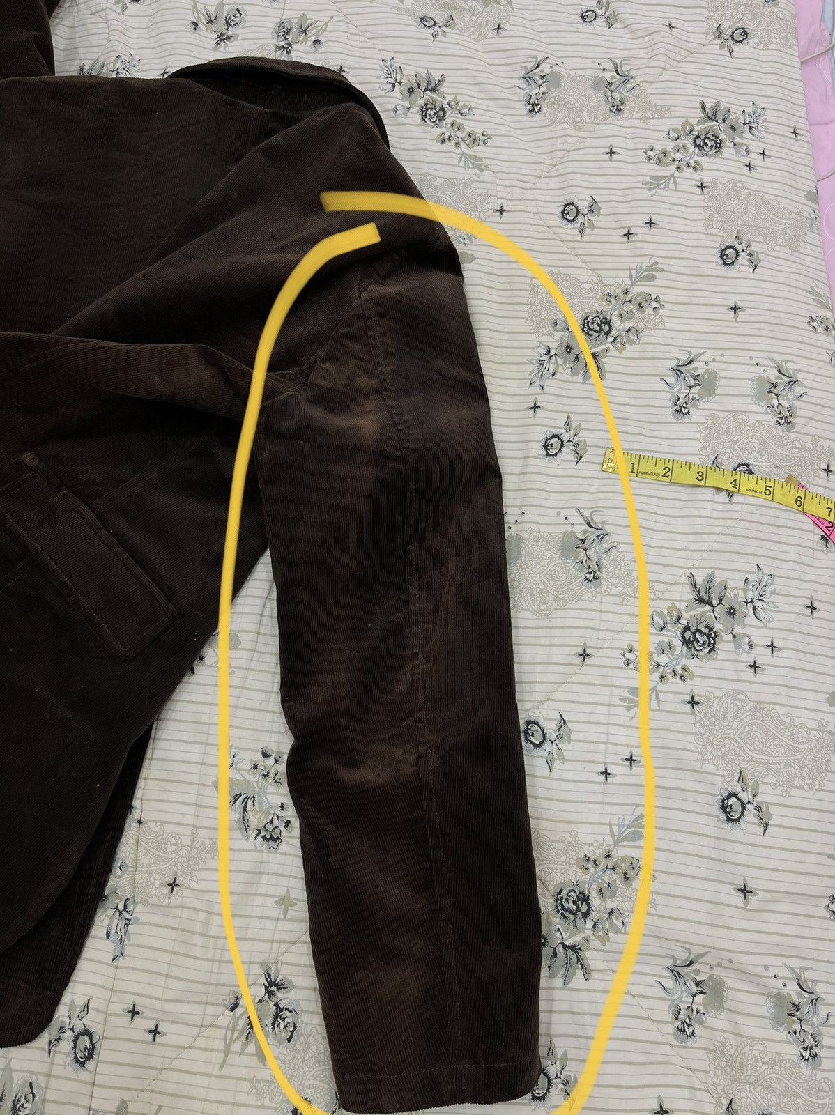 (Jj). JEAN PAUL GAULTIER CORDUROY HYPE JACKET - 14