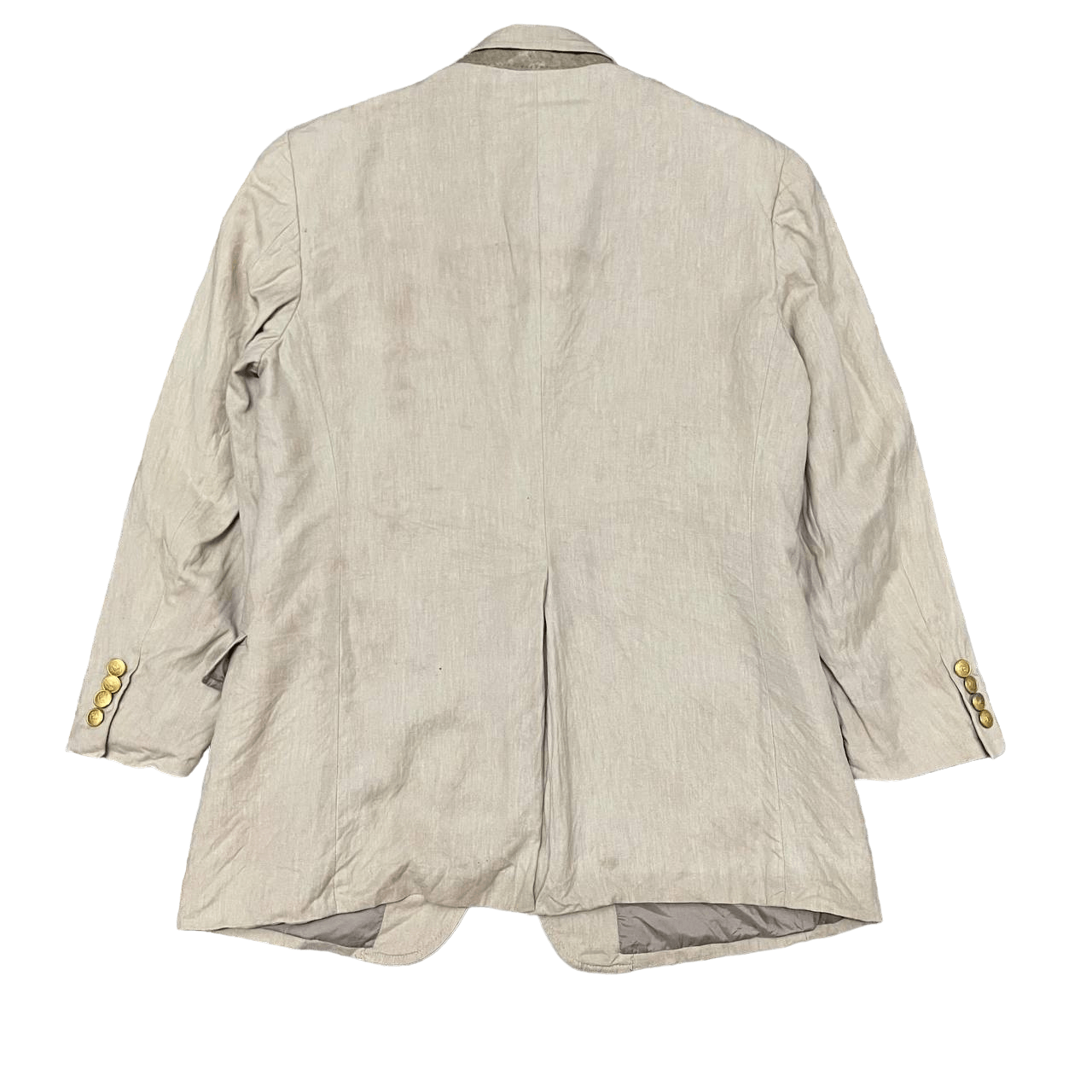 Vintage Chaps Ralph Lauren Gold Button Blazer Jacket - 13