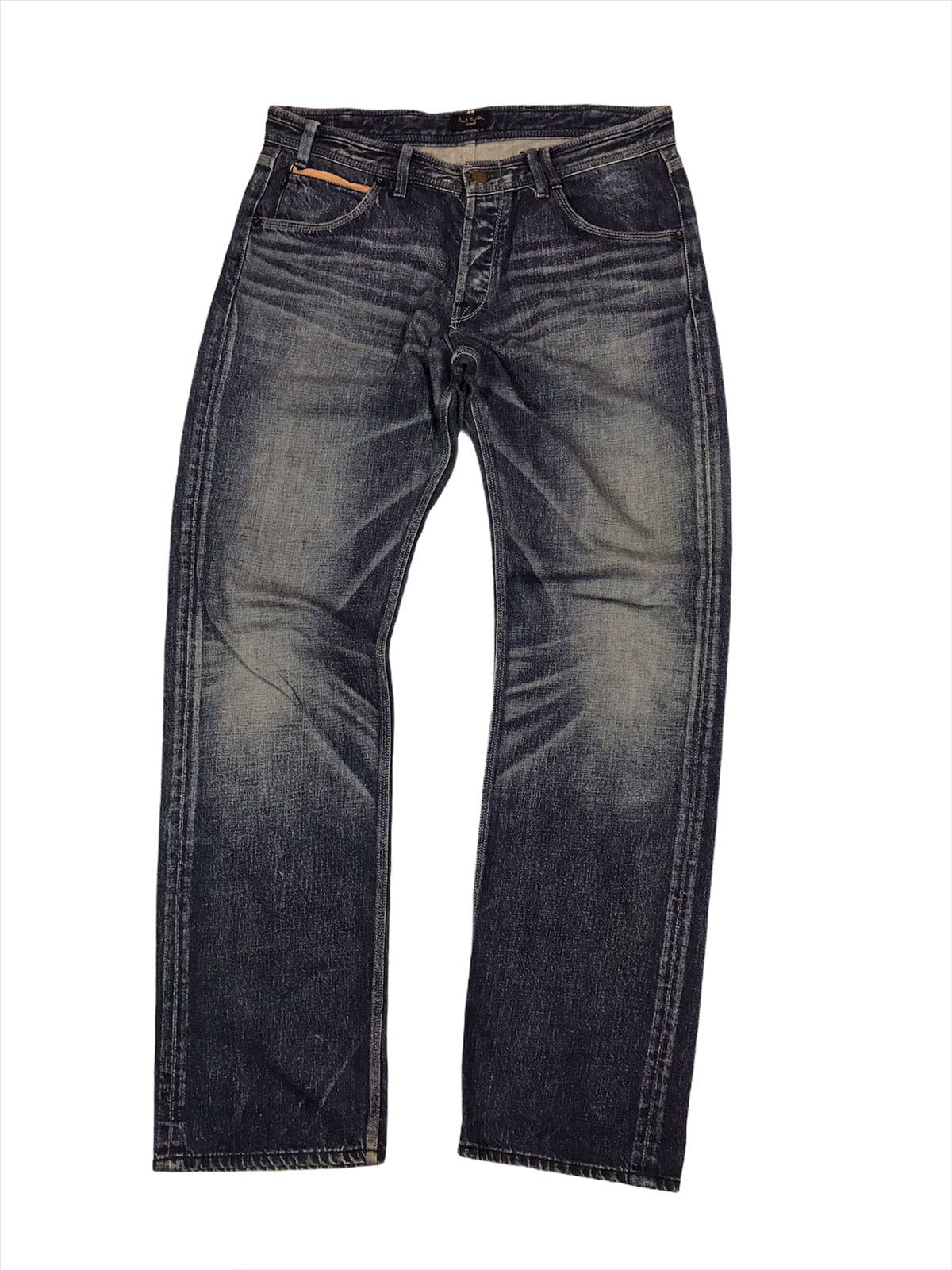 Paul Smith distressed blue denim jeans - 1