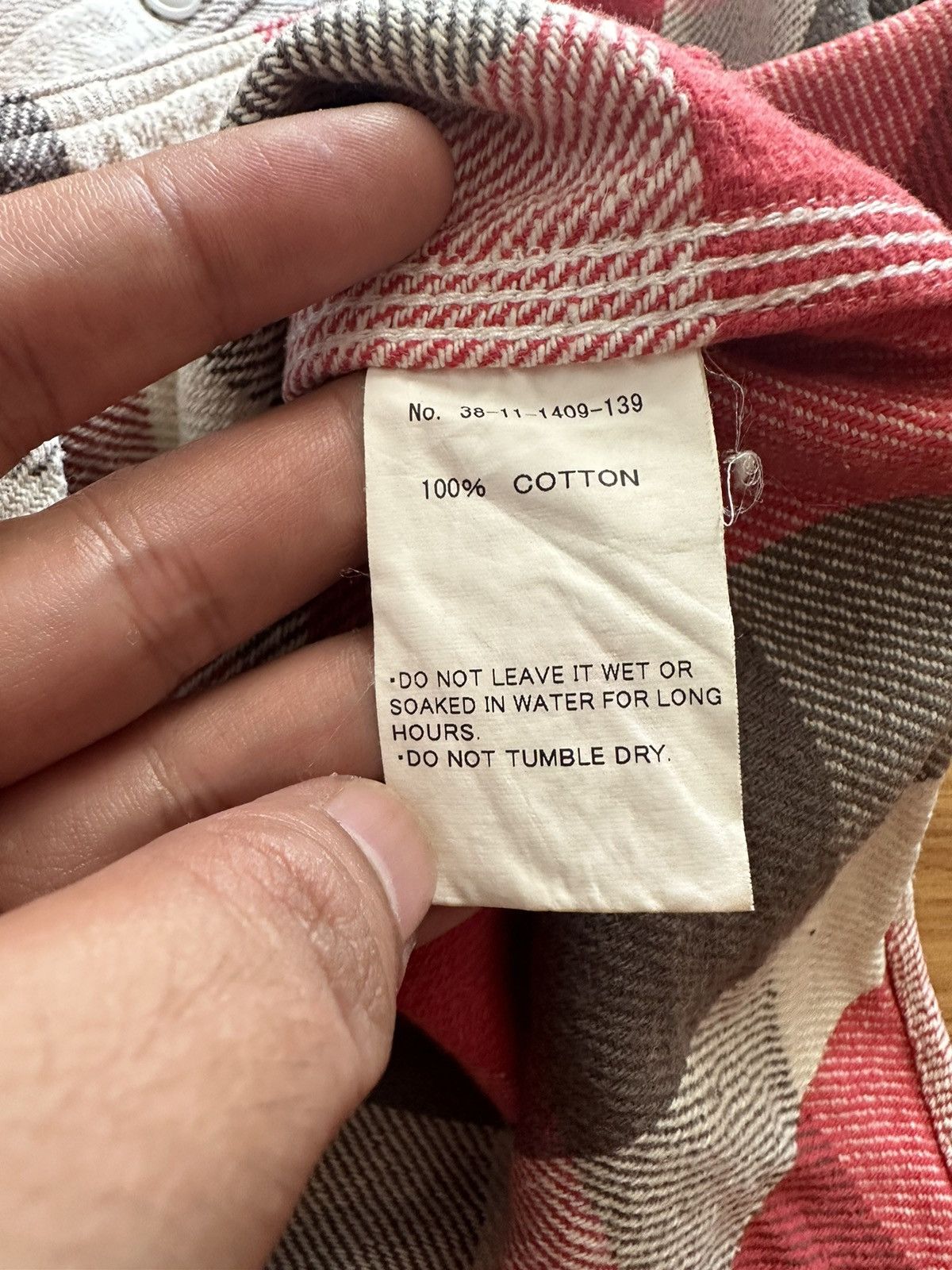 Beams + Japan Heavy Cotton Flip Pocket Collar Plaid Shirt - 9