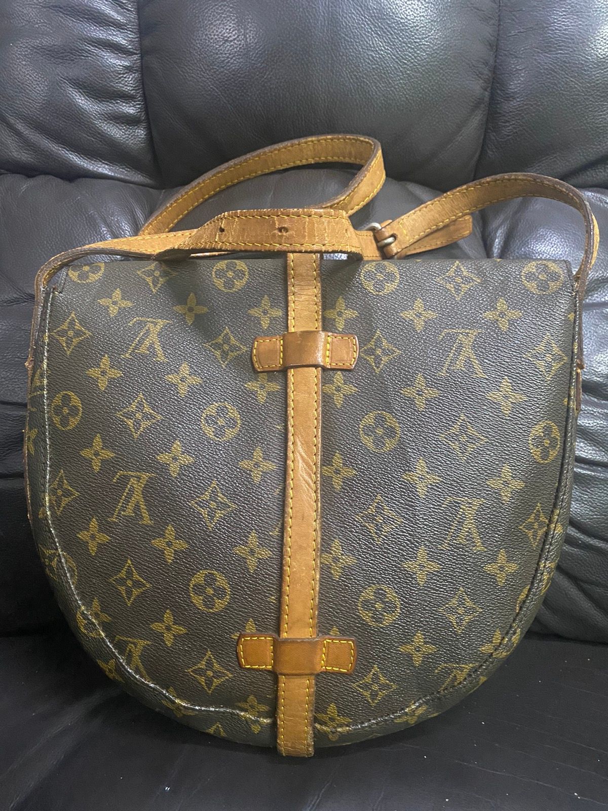 Authentic Vintage Louis Vuitton Chantilly MM REPAIRED - 3
