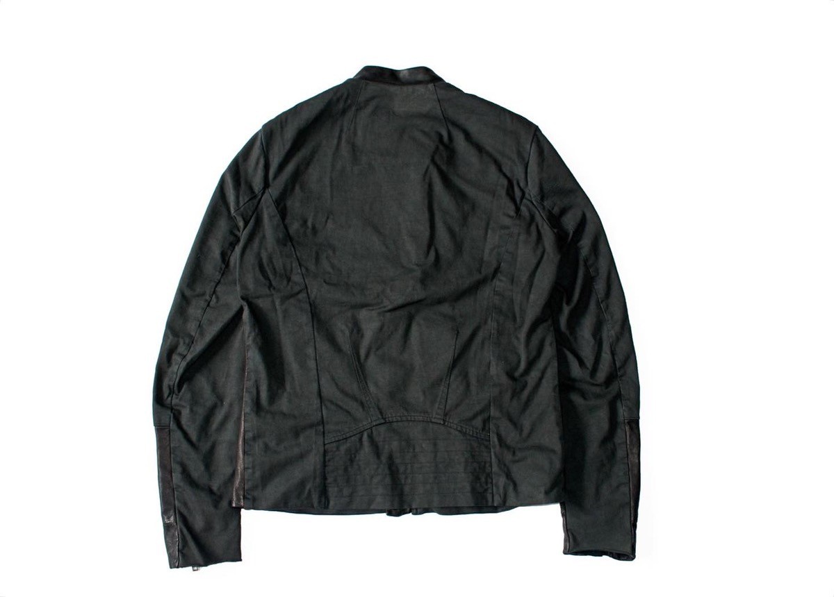 AW2005 Moog Deadstock Leather Rider Jacket