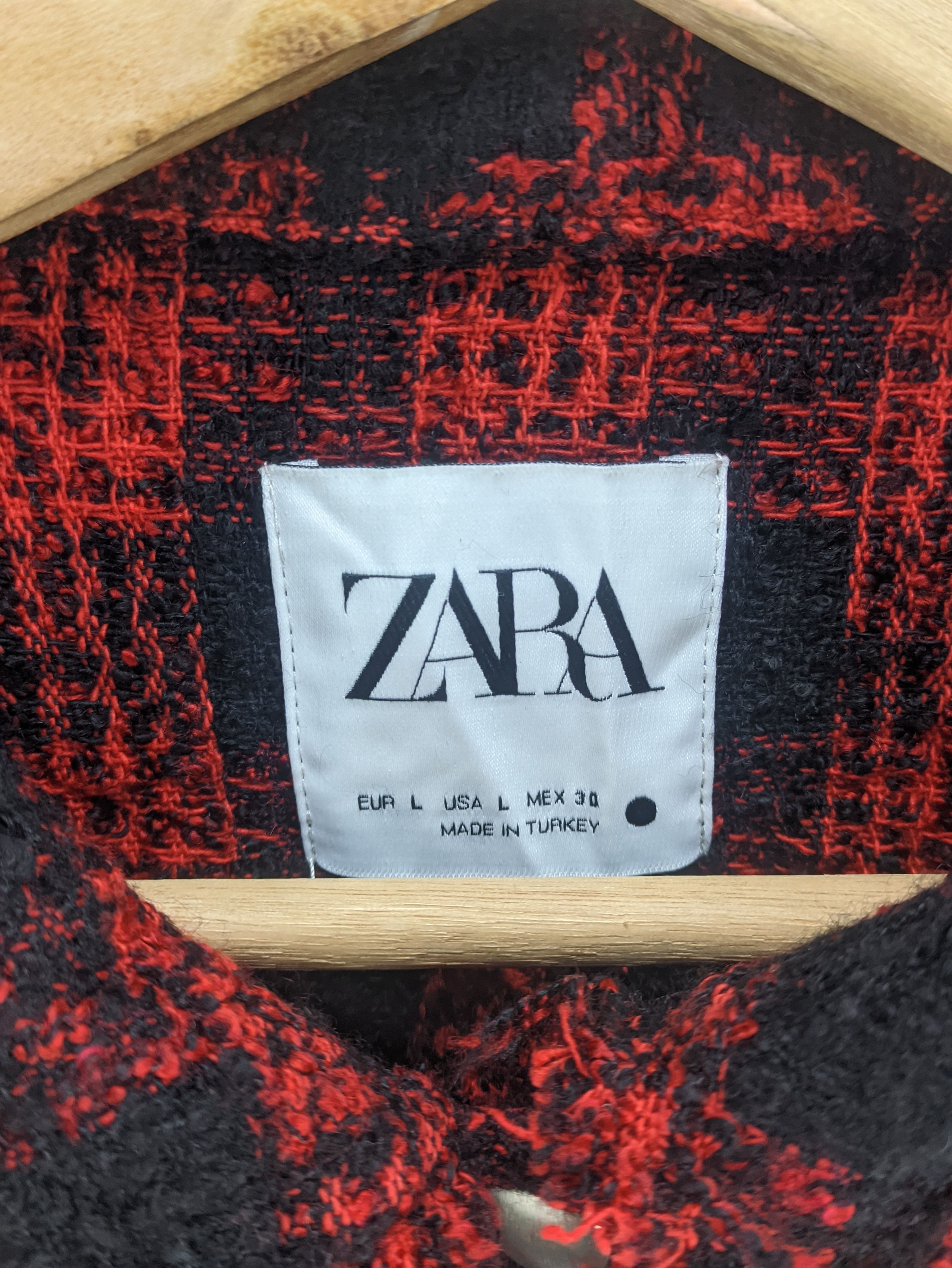 Steals🔥Vintage Flannel Distressed Style by Zara - 3