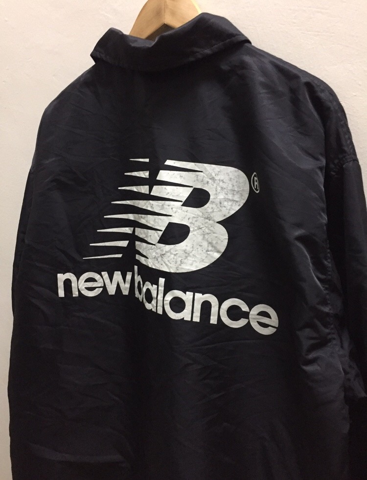 Vintage new balance coach jacket big logo jacket - 2