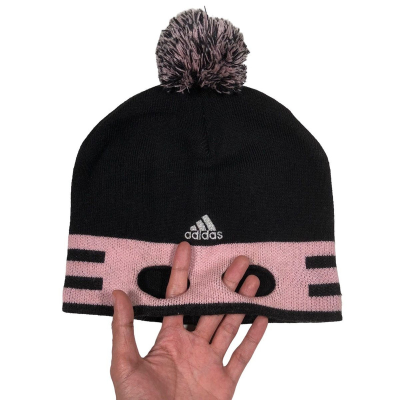 Rare Adidas Ski Eye Holes Beanie Hat - 1