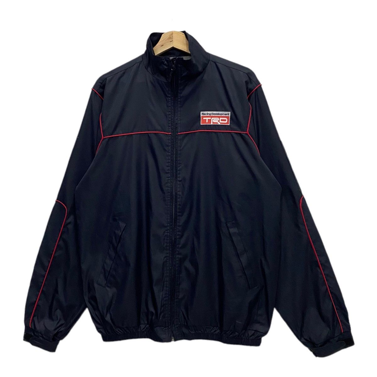 VINTAGE TOYOTA TRD RACING DEVELOPMENT BOMBER JACKET - 6