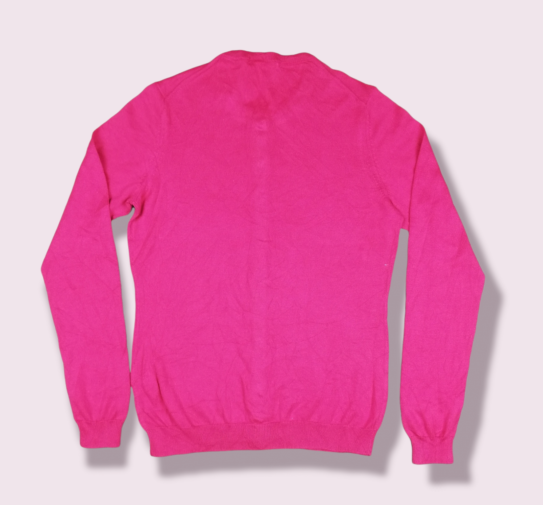 Uniqlo - New With Tag Uniqlo Knitwear Long Sleeve Pink Medium Women - 3