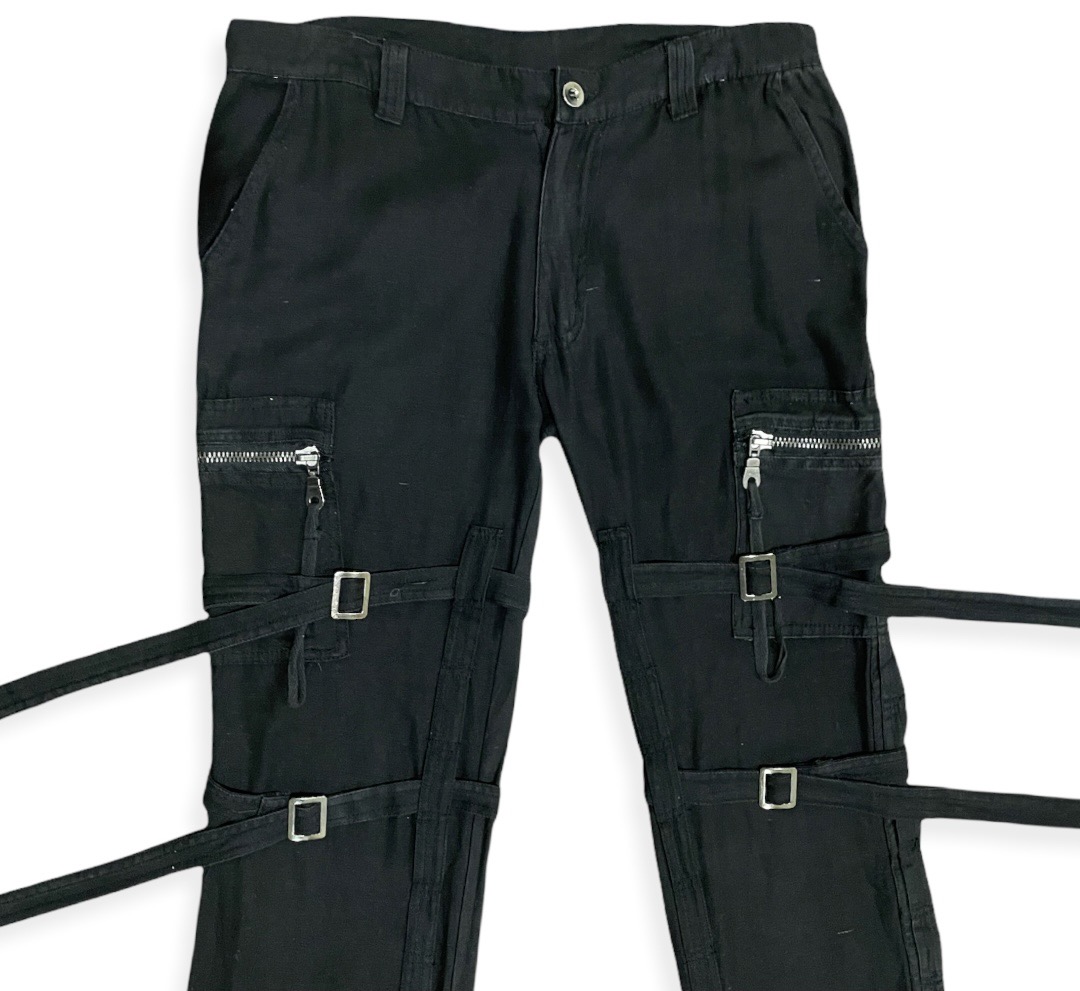 Vintage - Roughness Troop Bondage Seditionaries Punkers Cargo Pants - 4