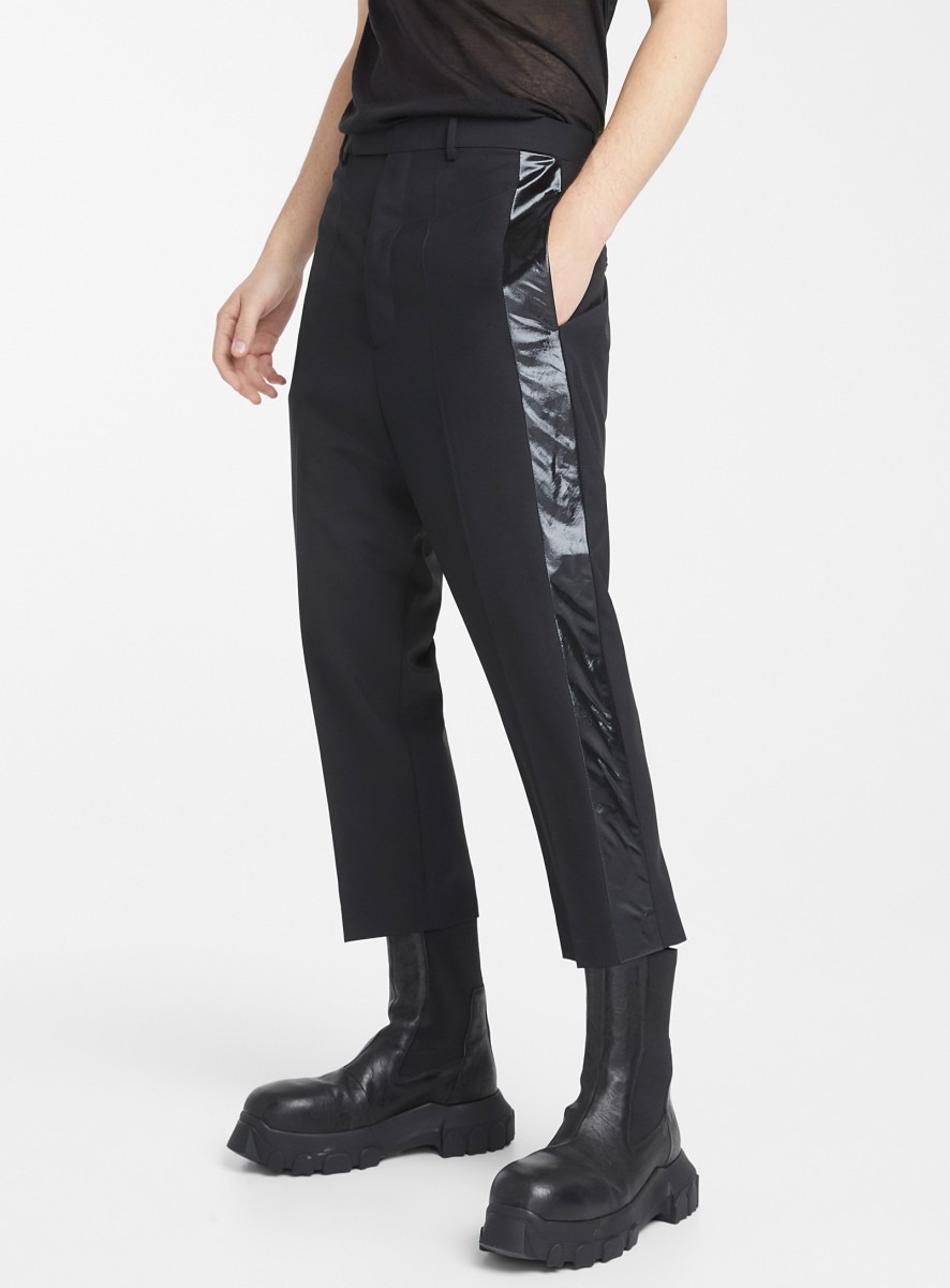 BNWT SS20 RICK OWENS “TECUATL WACEB ASTAIRES CROPPED 48