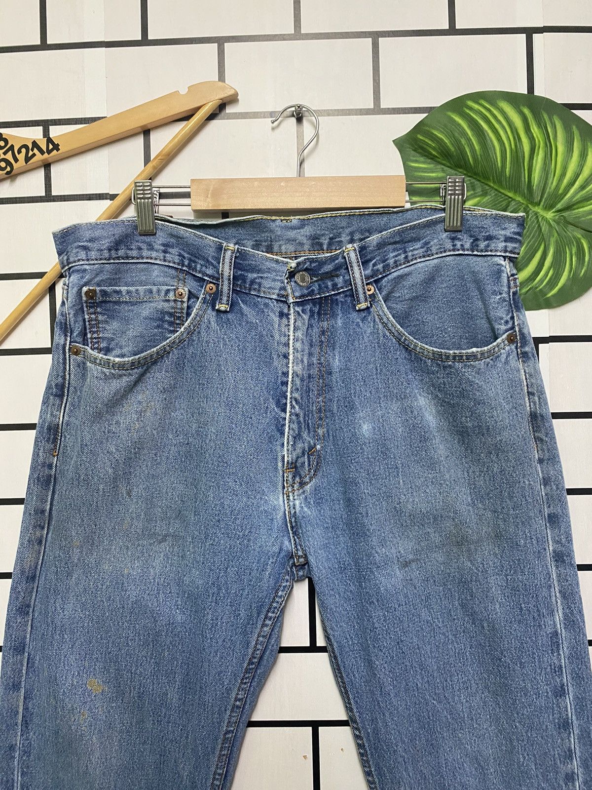 Vintage Levis Blue Jeans -L25 - 7