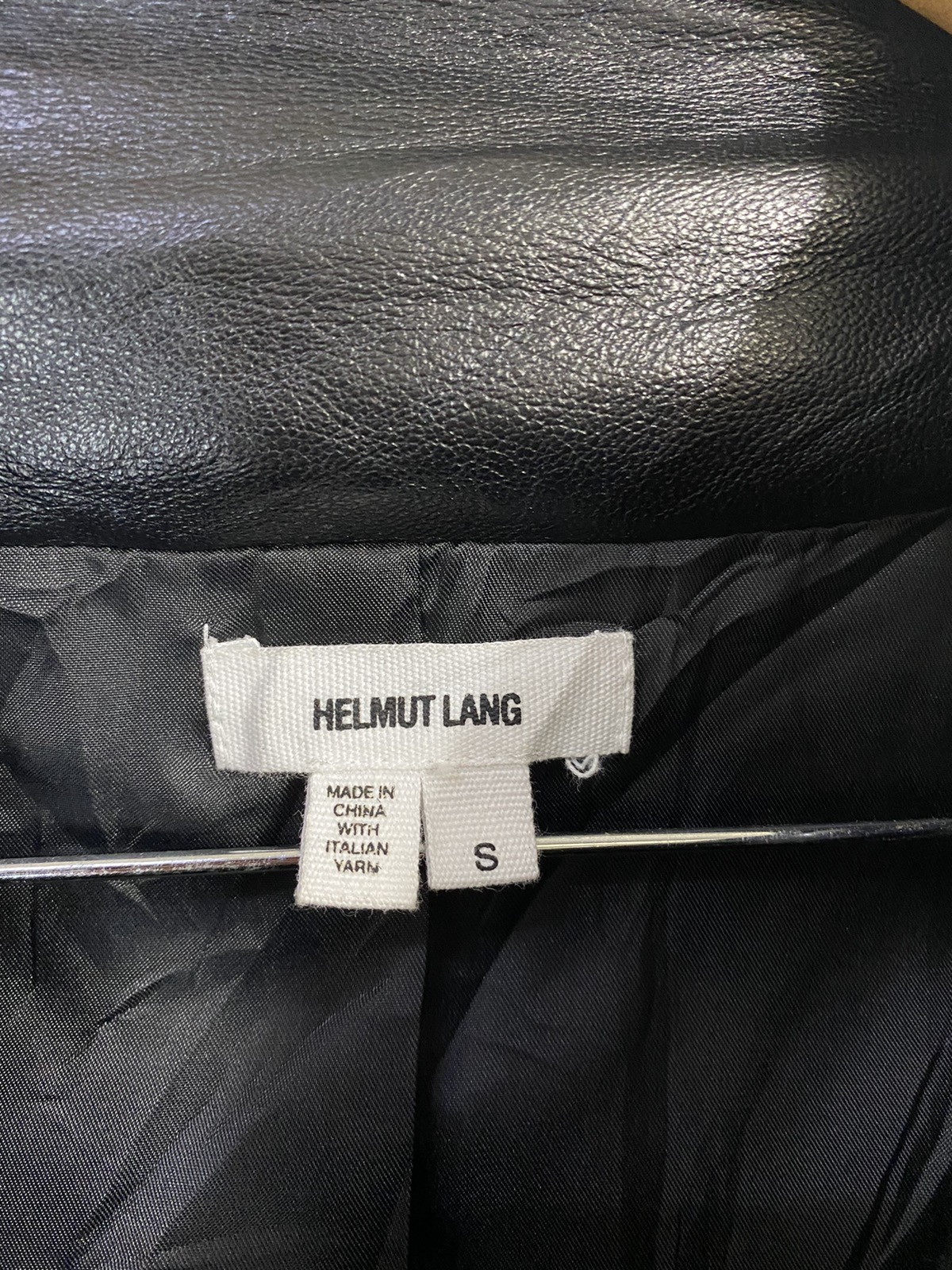 Helmut lang hybrid Leather Jacket Rare Design - 3