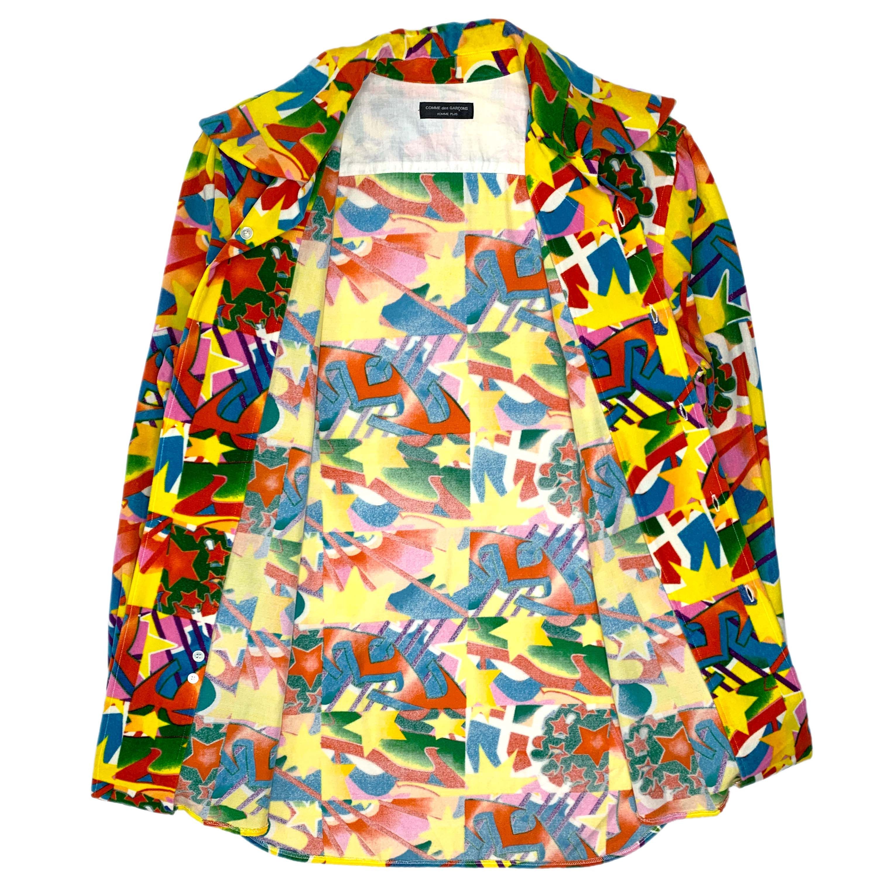 AW01 Psychedelic Velveteen Shirt - 2