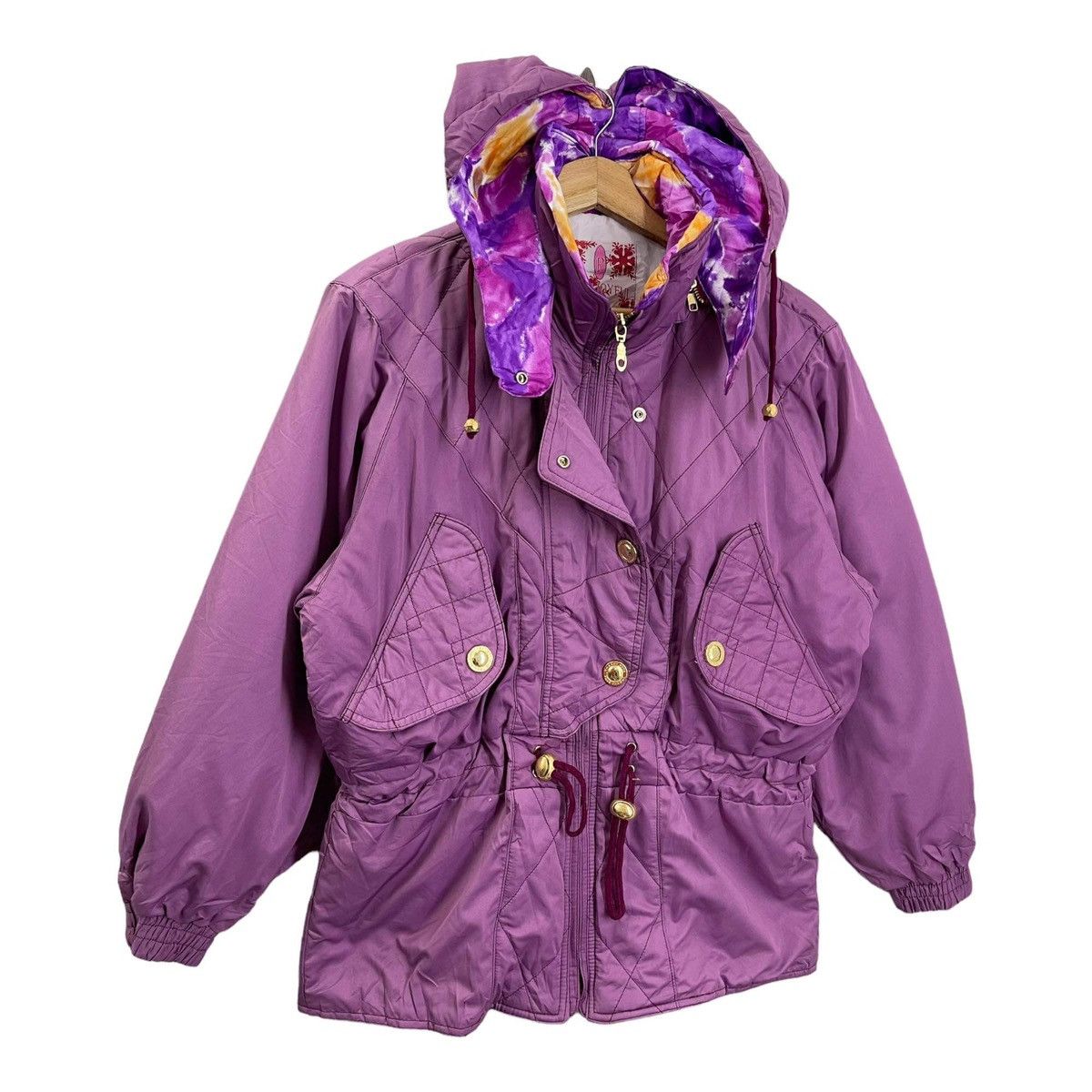 Vintage - LADIES💥 Plus Joy Ful Hoodies Ski Jacket Size M - 2