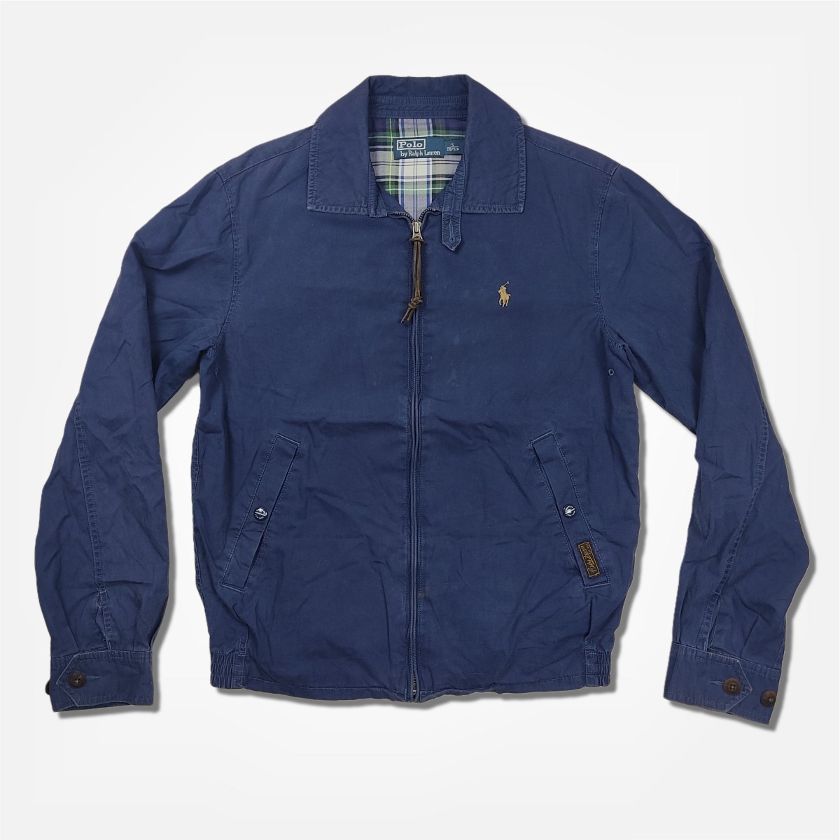 Harrington - Vintage Blue Jacket Workwear - 1