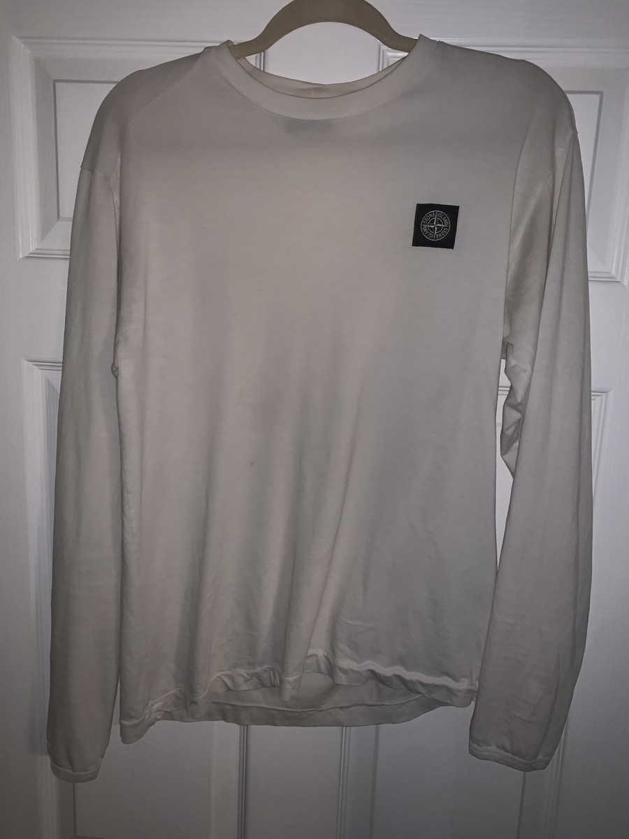 Stone Island Long Sleeve White [M] - 2