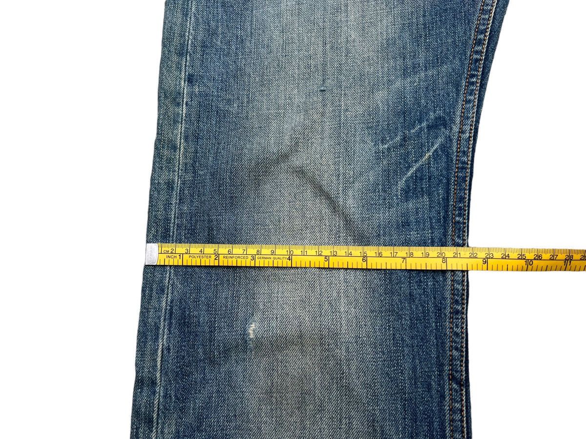 Diesel Mudwash Distressed Straightcut Denim Jeans 33x32 - 17