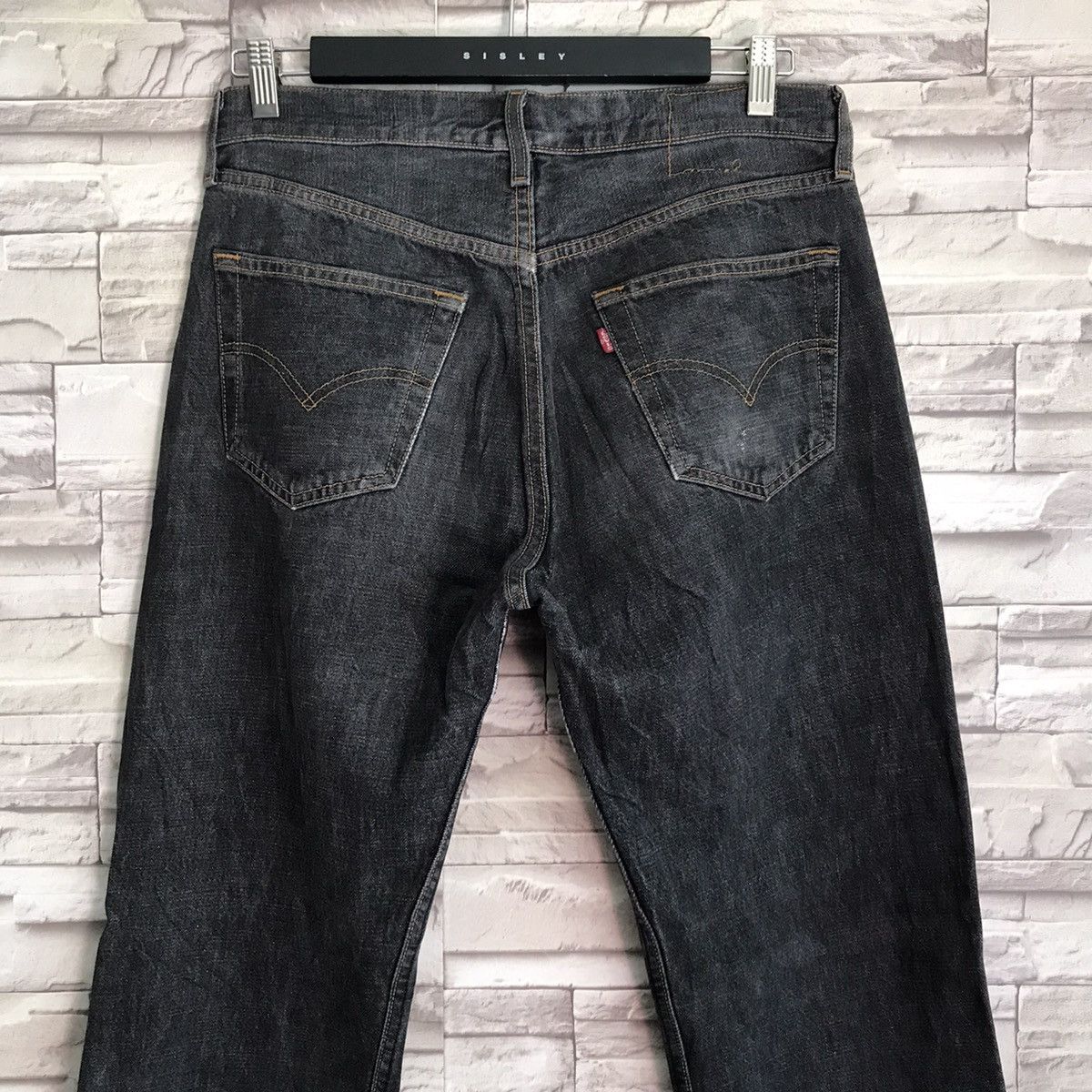 Vintage 90s Levis 501 Distressed Jeans Made in Mexico - 8