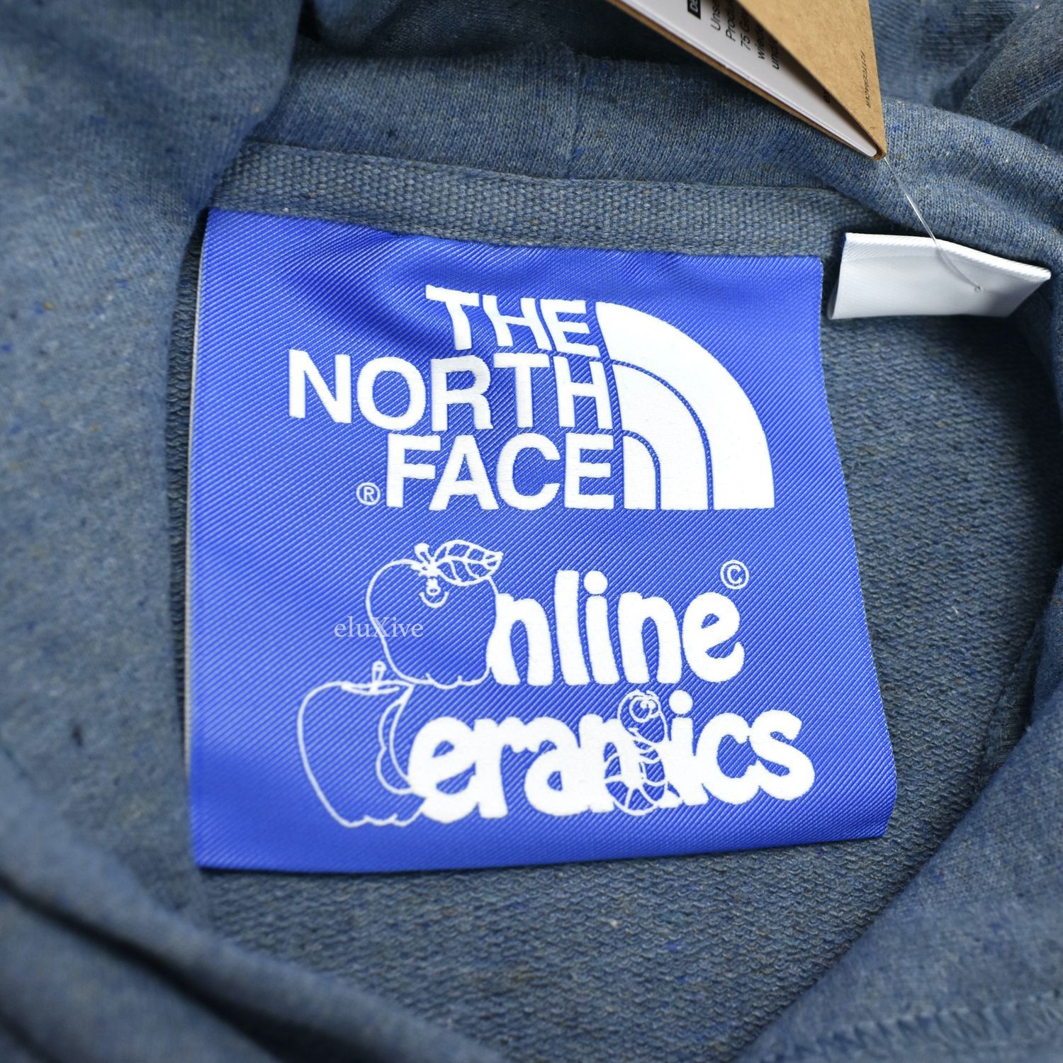 Online Ceramics The North Face Blue Snail Logo Hoodie - 3