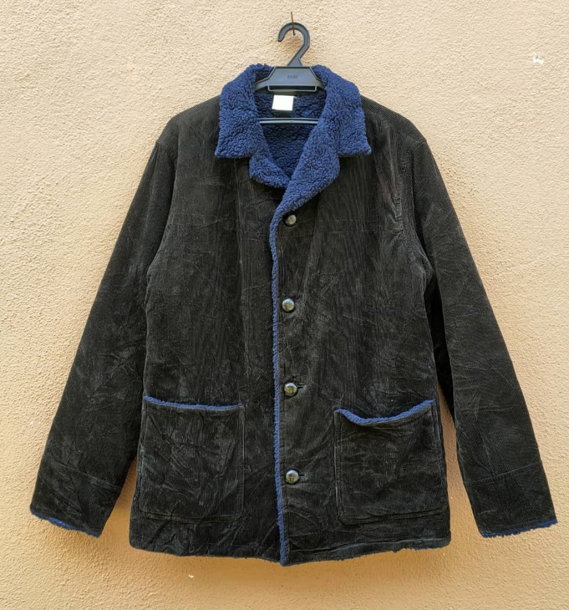 Japanese Brand - Corduroy Fleece Inner Jacket - 1