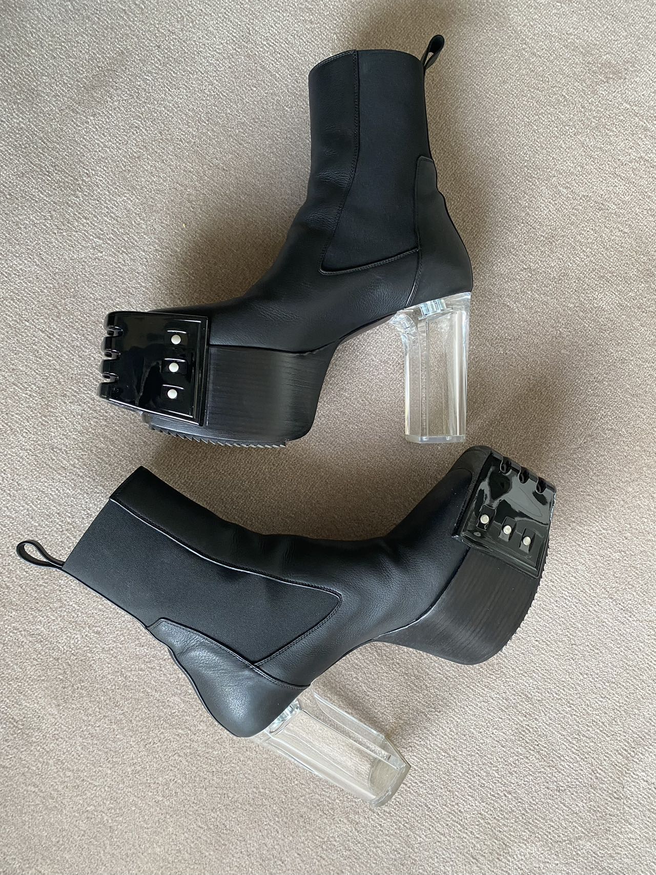 Rick Owens grilled Kiss Boots