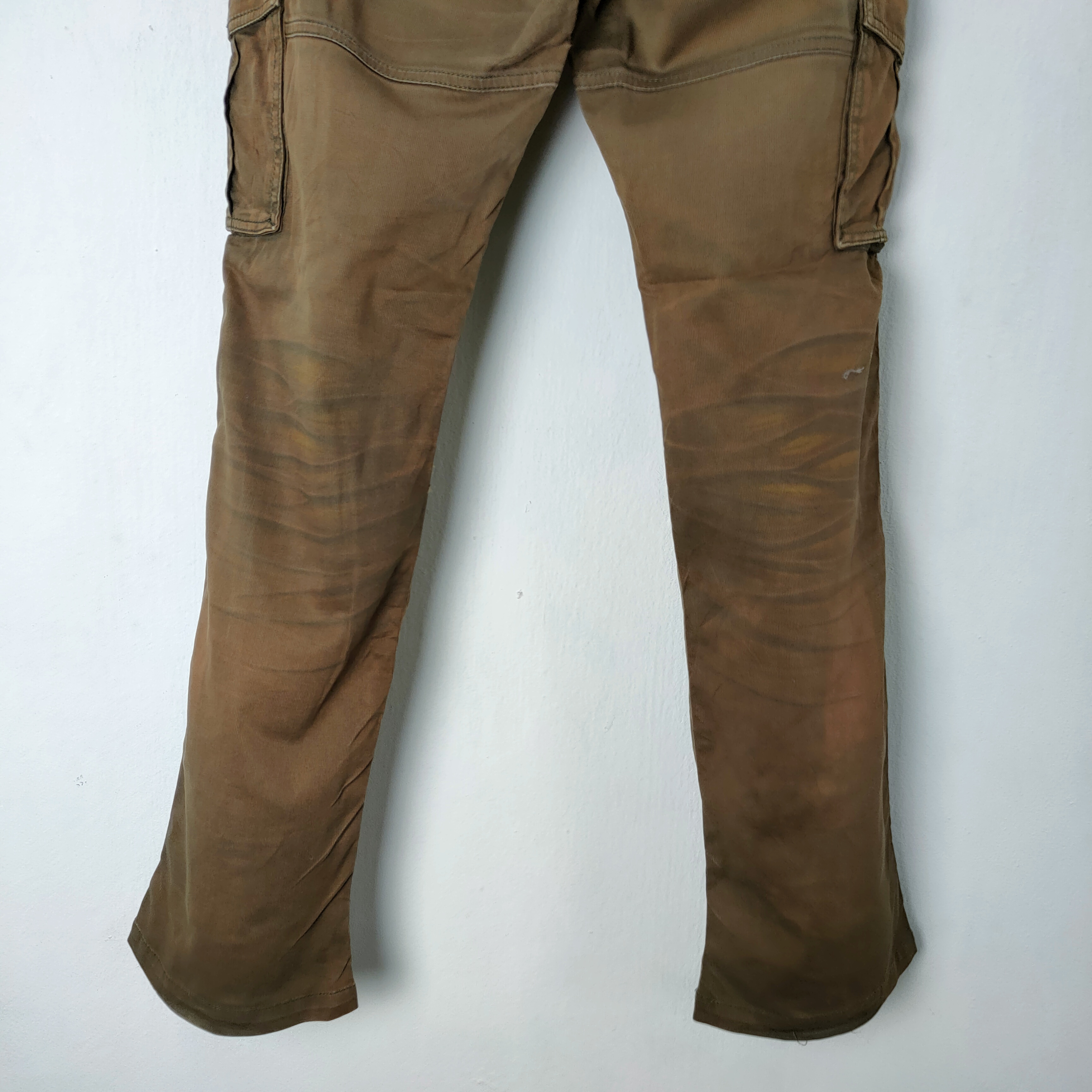 Designer - Rattle Trap thrashed Cargo Pants Multipocket Pants - 8