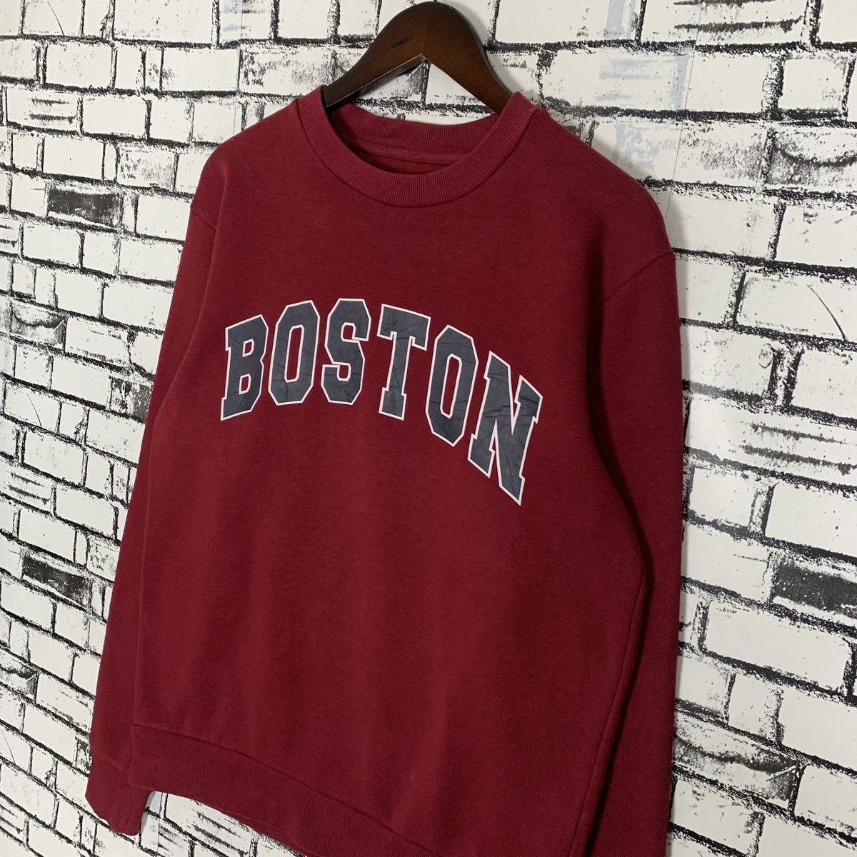 American College - Vintage Primark University Boston Sweatshirt Crewneck - 3