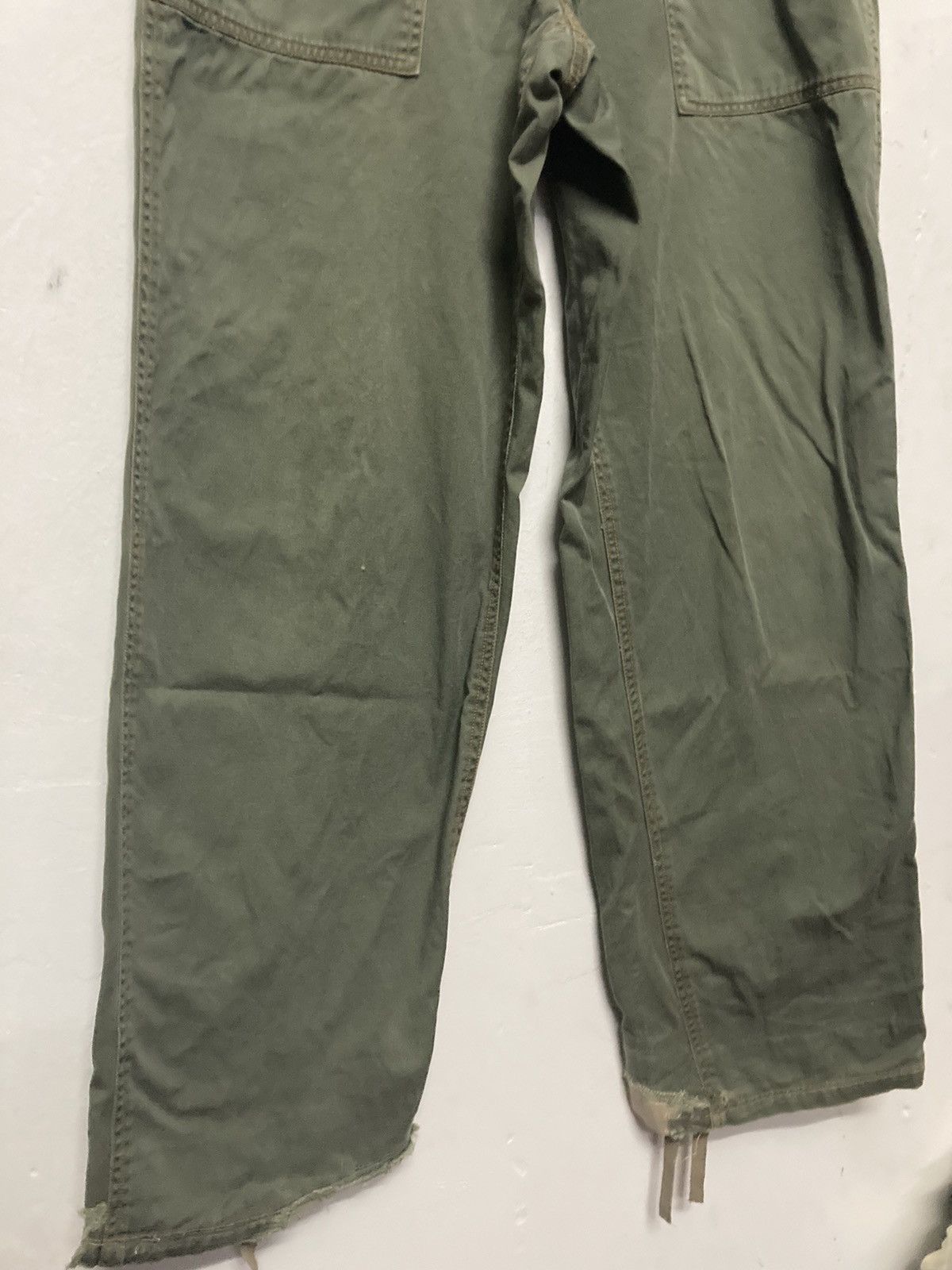 Vintage Soldout Japanese Brand Large Pocket Army Style Pants - 6