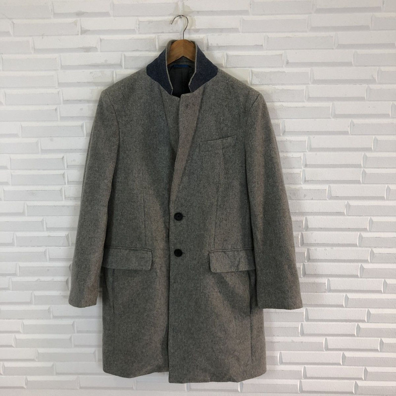 🛫🔥DELETE TONIGHT🔥🛫LANVIN WOOL LONG COAT JACKET - 1