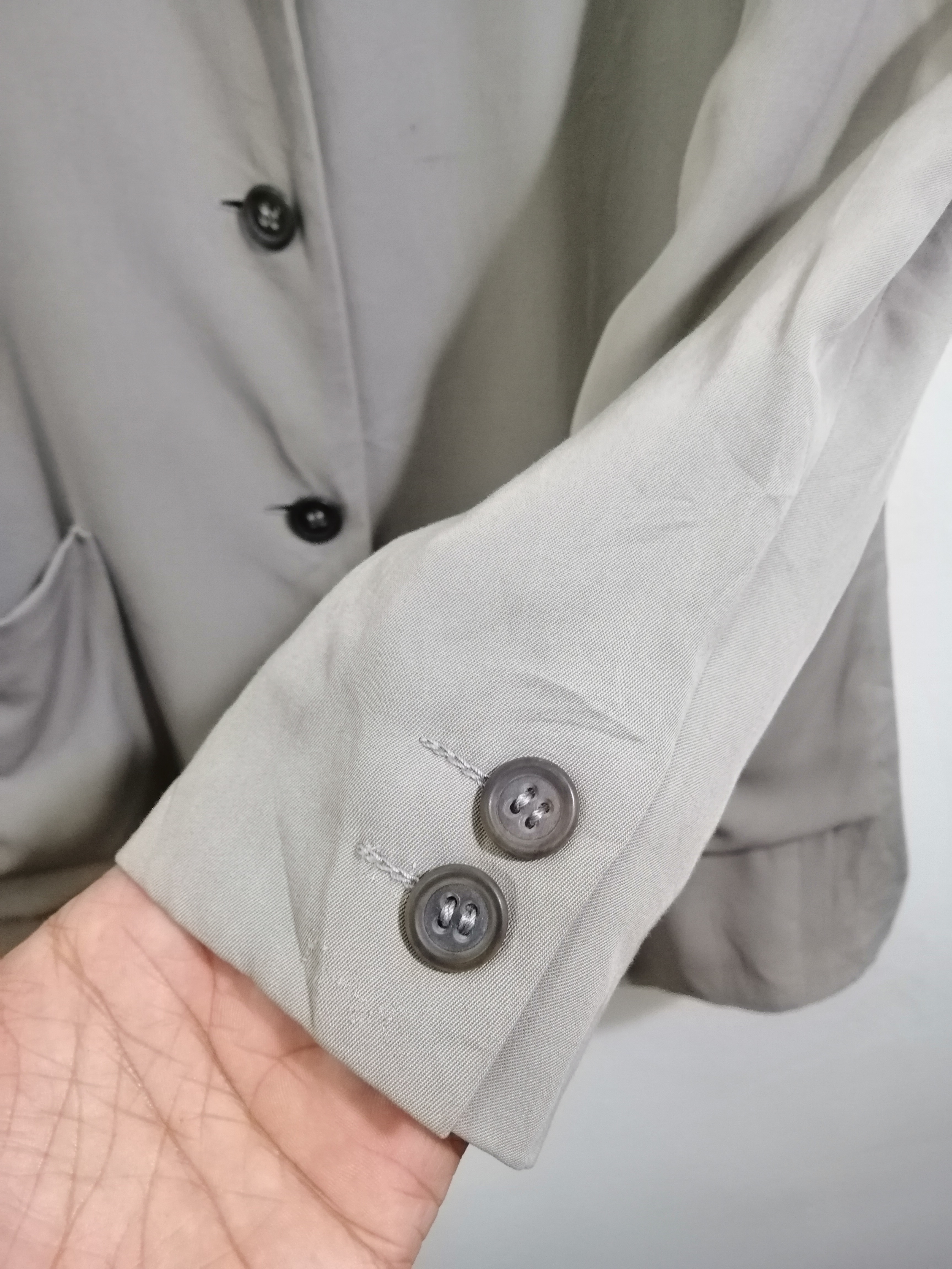 Jil Sander Jacket Coat Gray Color 10 - 8