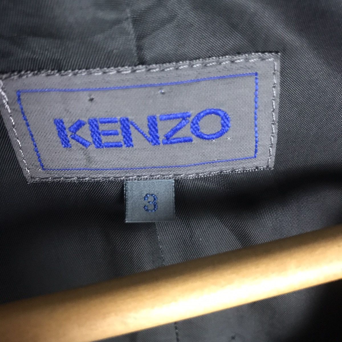 Vintage kenzo wool sleeveless jacket - 7