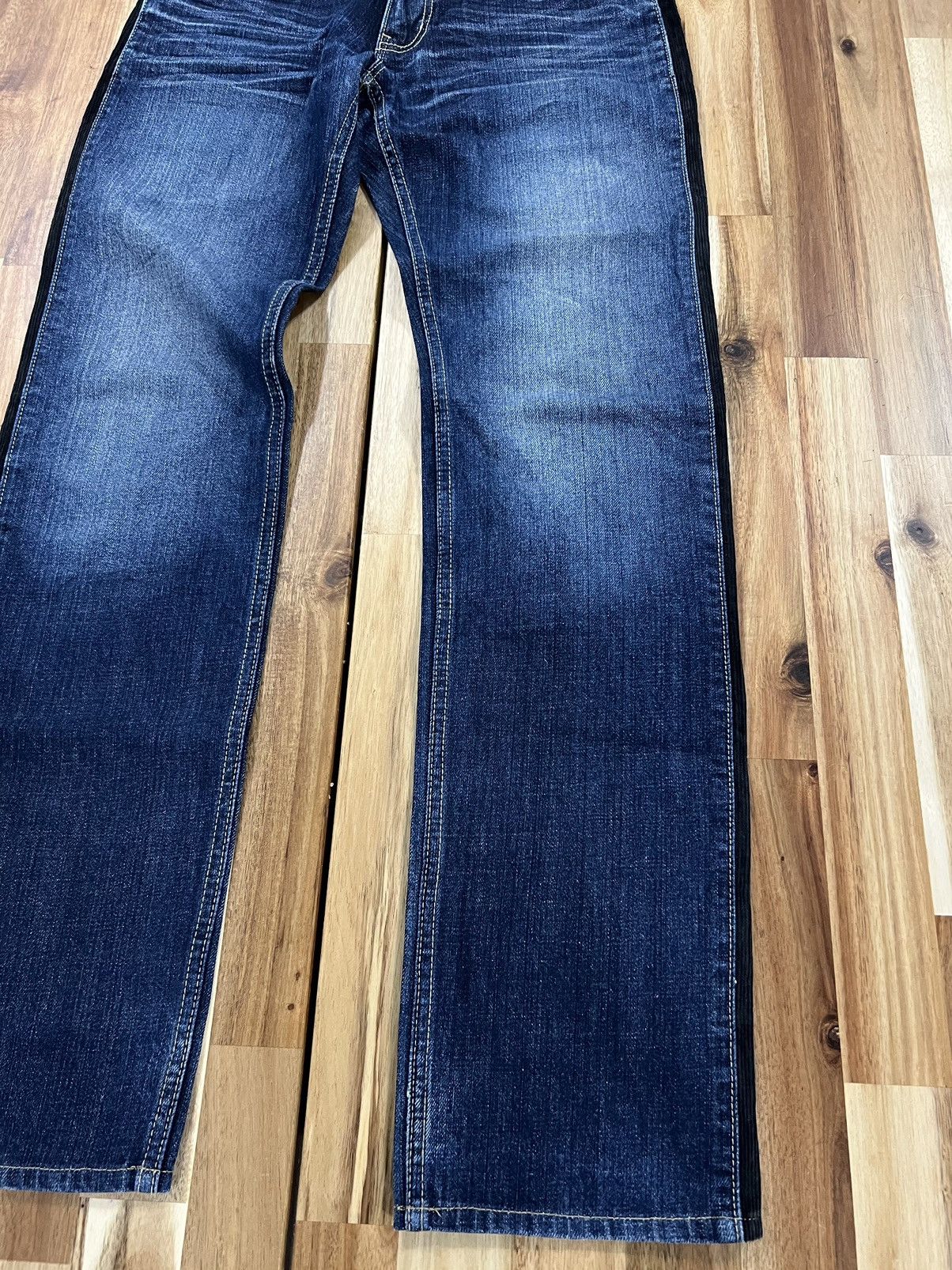 Vintage - Jun & Red Japanese Brand Denim Jeans - 4