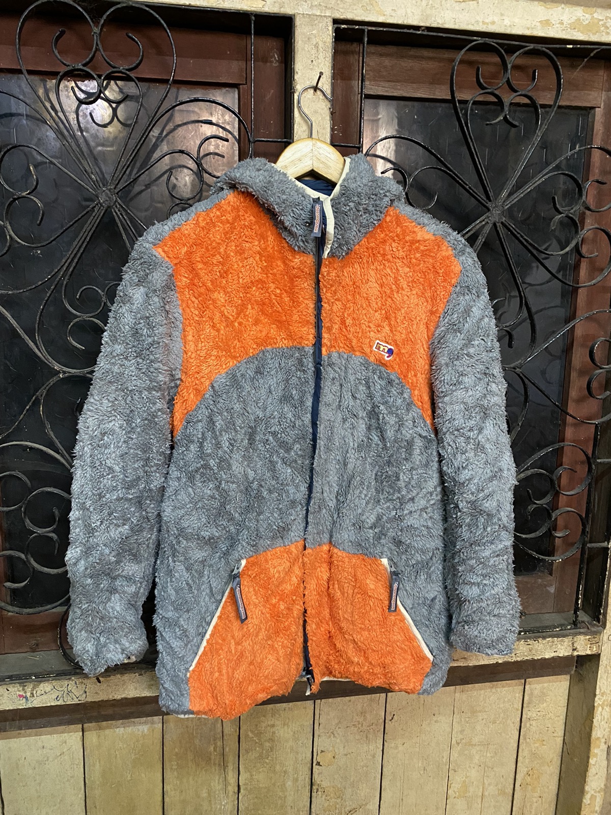 Issey Miyake - Mercibeaucoup Color Block Zipper Fleece Jacket - 3