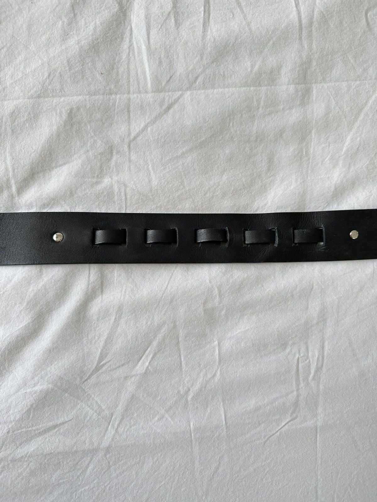 Heliot Emil Leather Carabiner Belt - 5