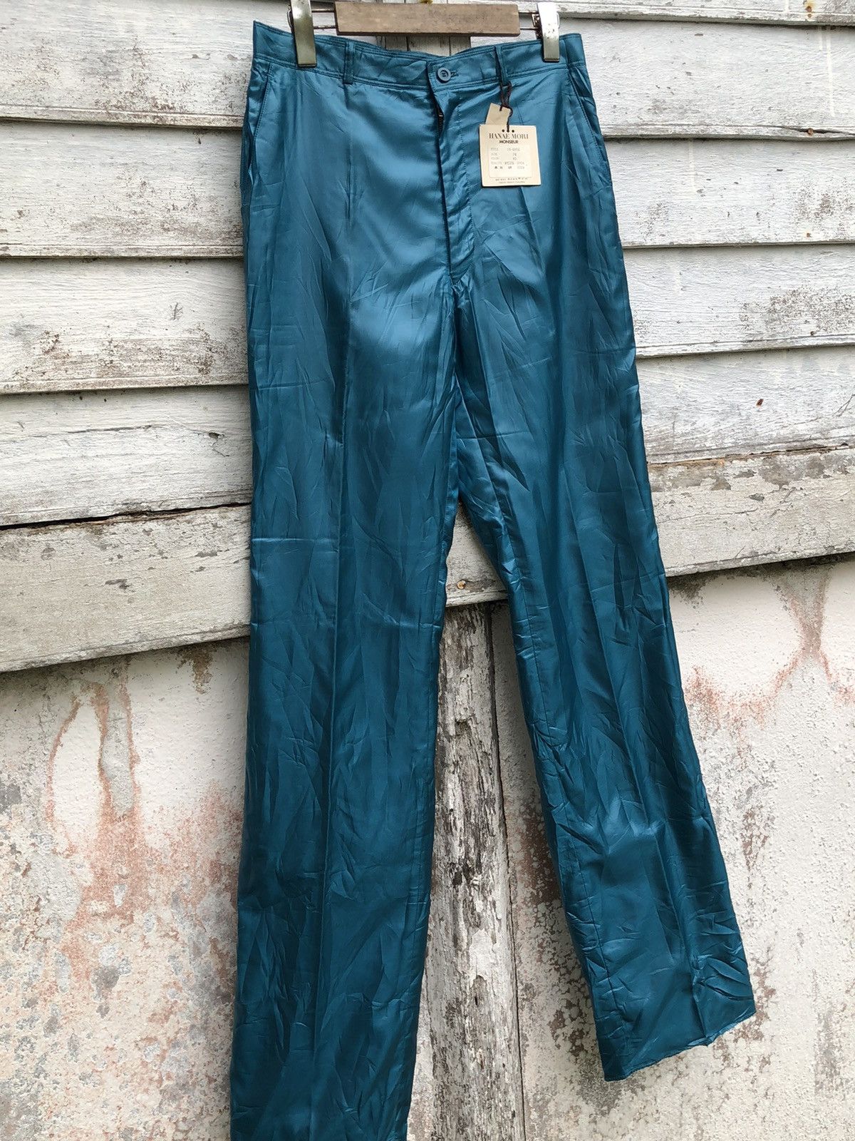 Vintage - Archived Hanae Mori Monsieur With Tag Polyester Pant - 3