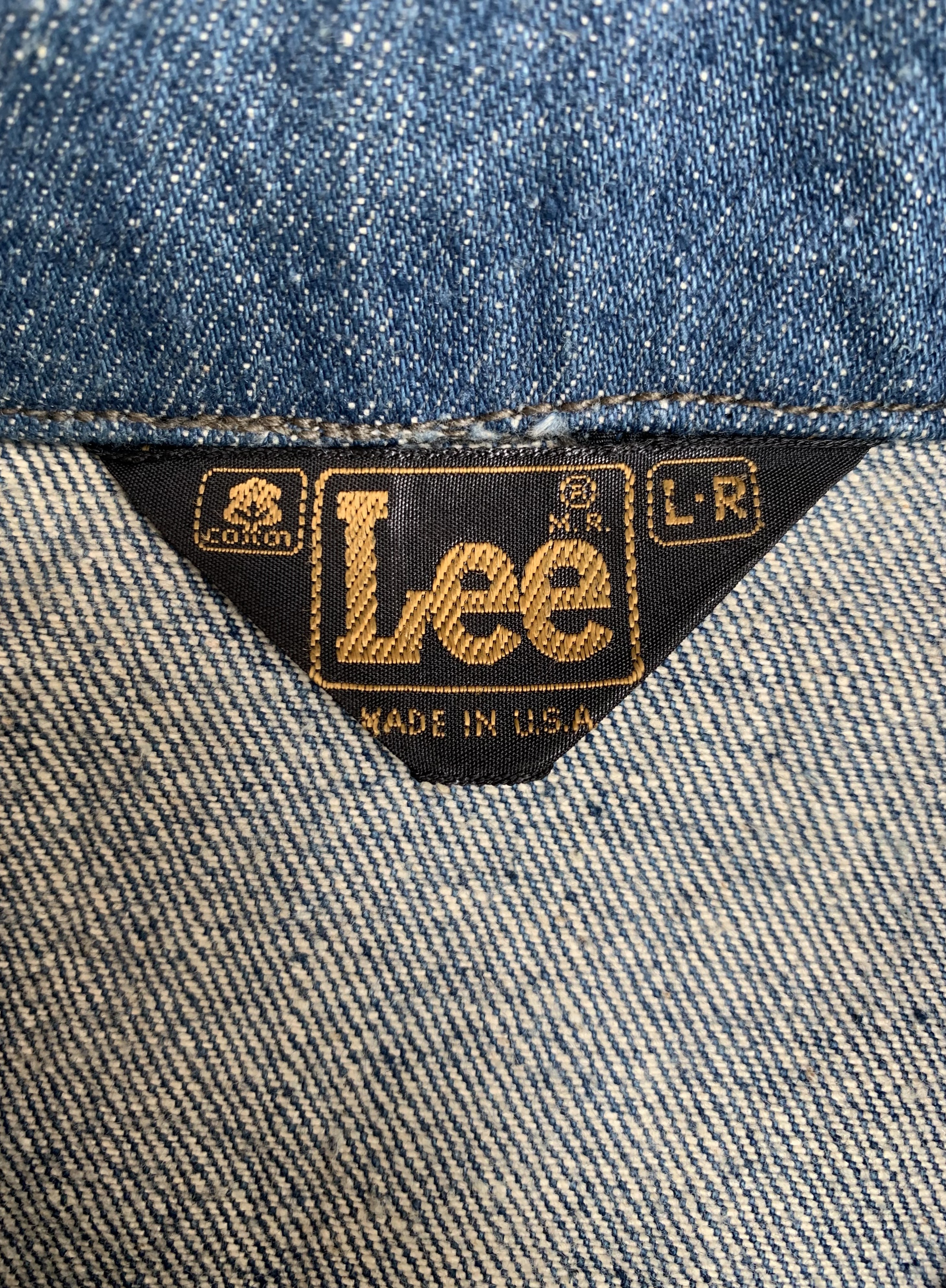 Vintage 70//80s Lee Safari Denim Jacket Made in USA - 6