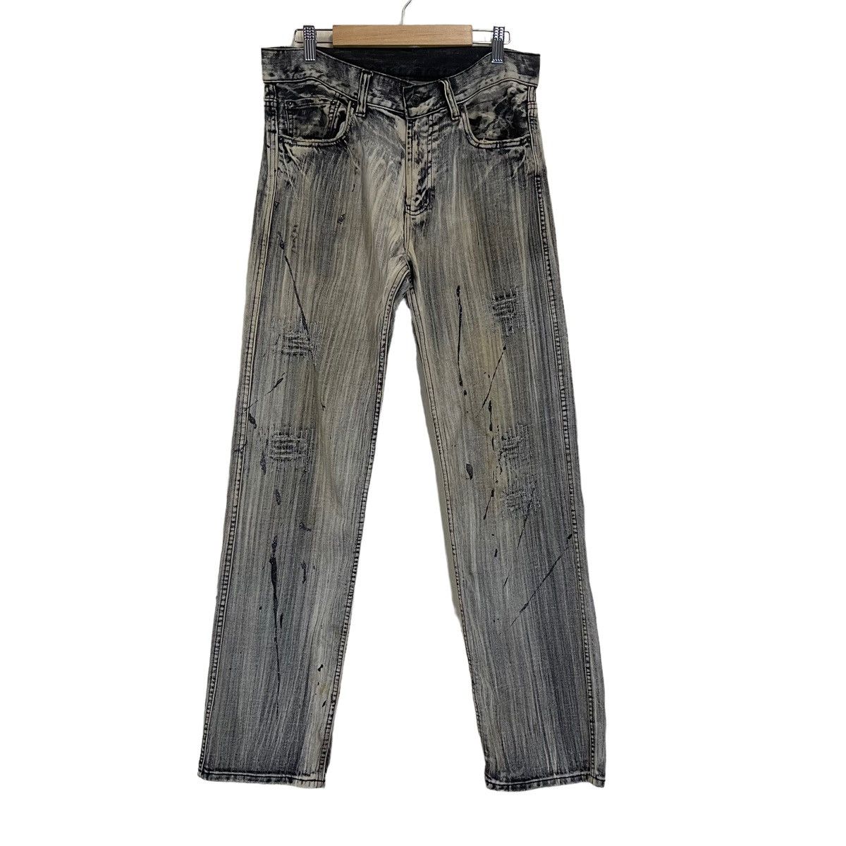 Japanase Unbrand Denim Flare Jeans 30 - 1