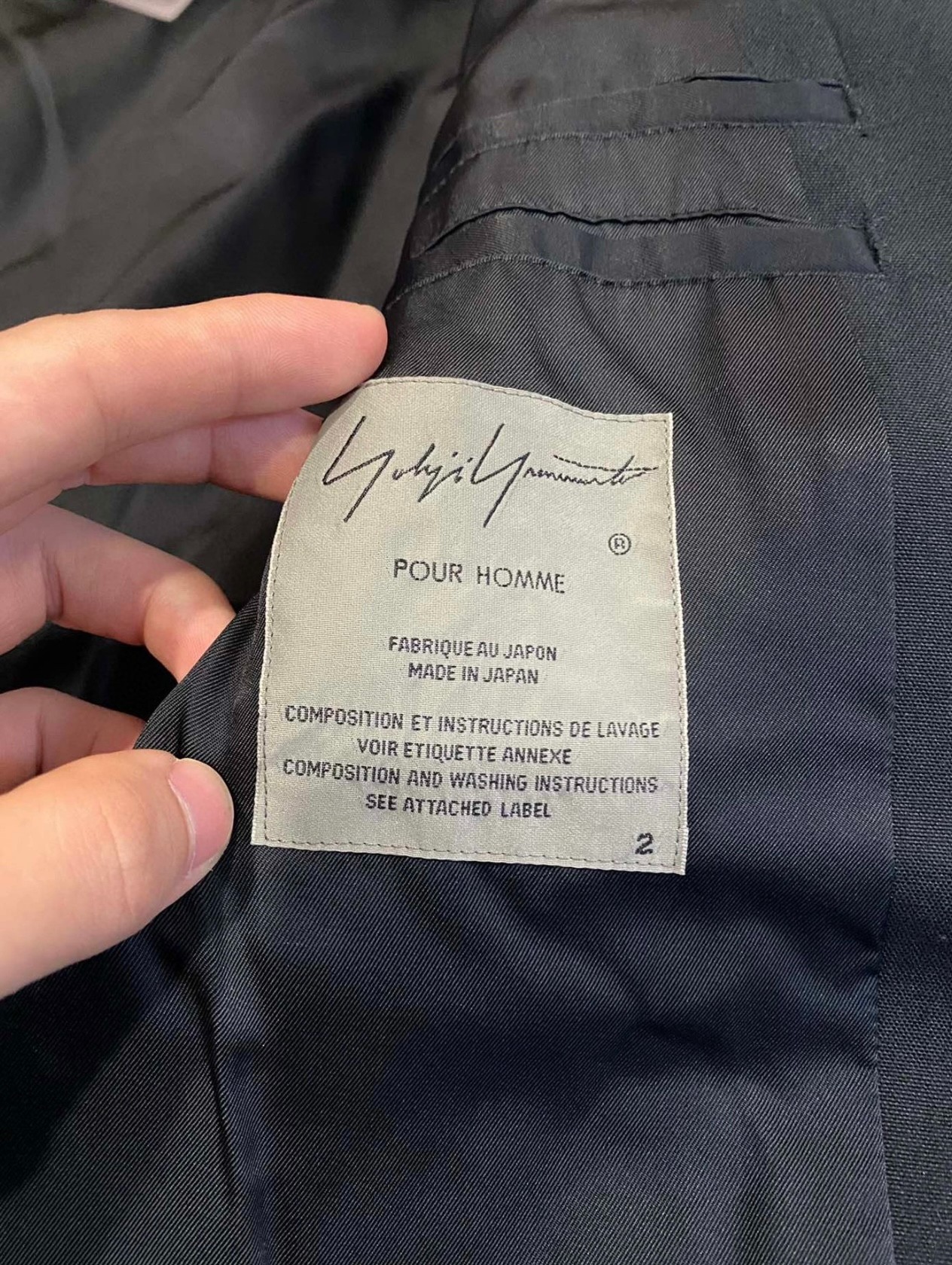 Yohji Yamamoto suit jacket - 6