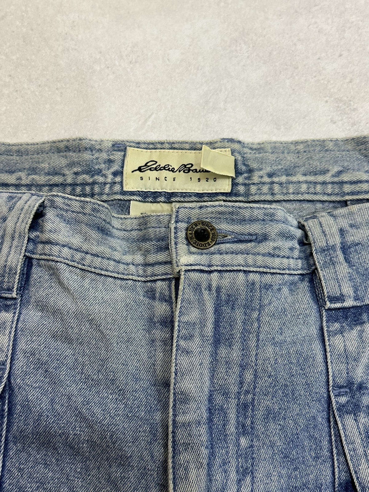 Vintage - Vintage Eddie Bauer Short Pants Denim - 6
