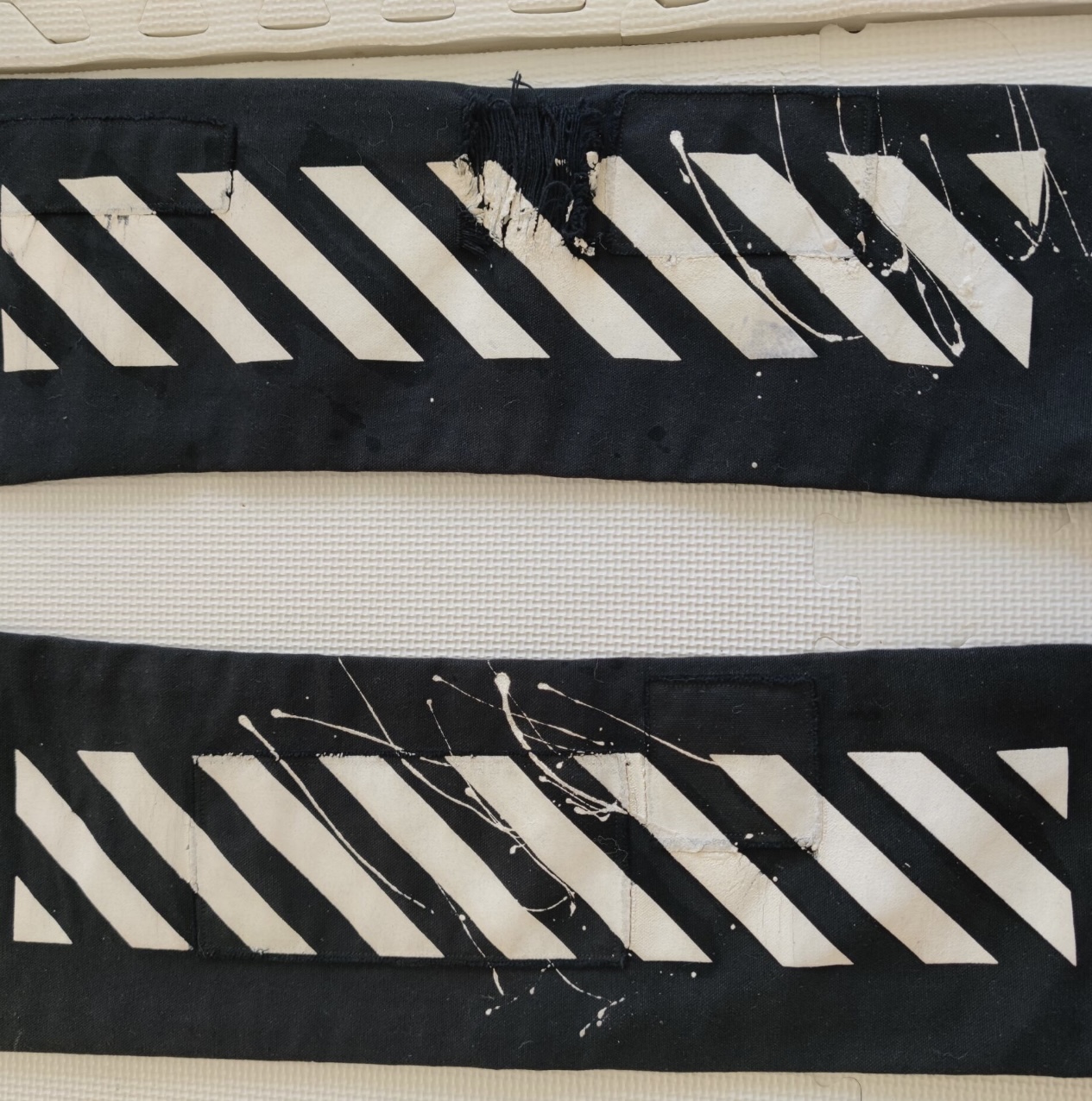 Off-white first generation splash ink destroys old trousers - 6