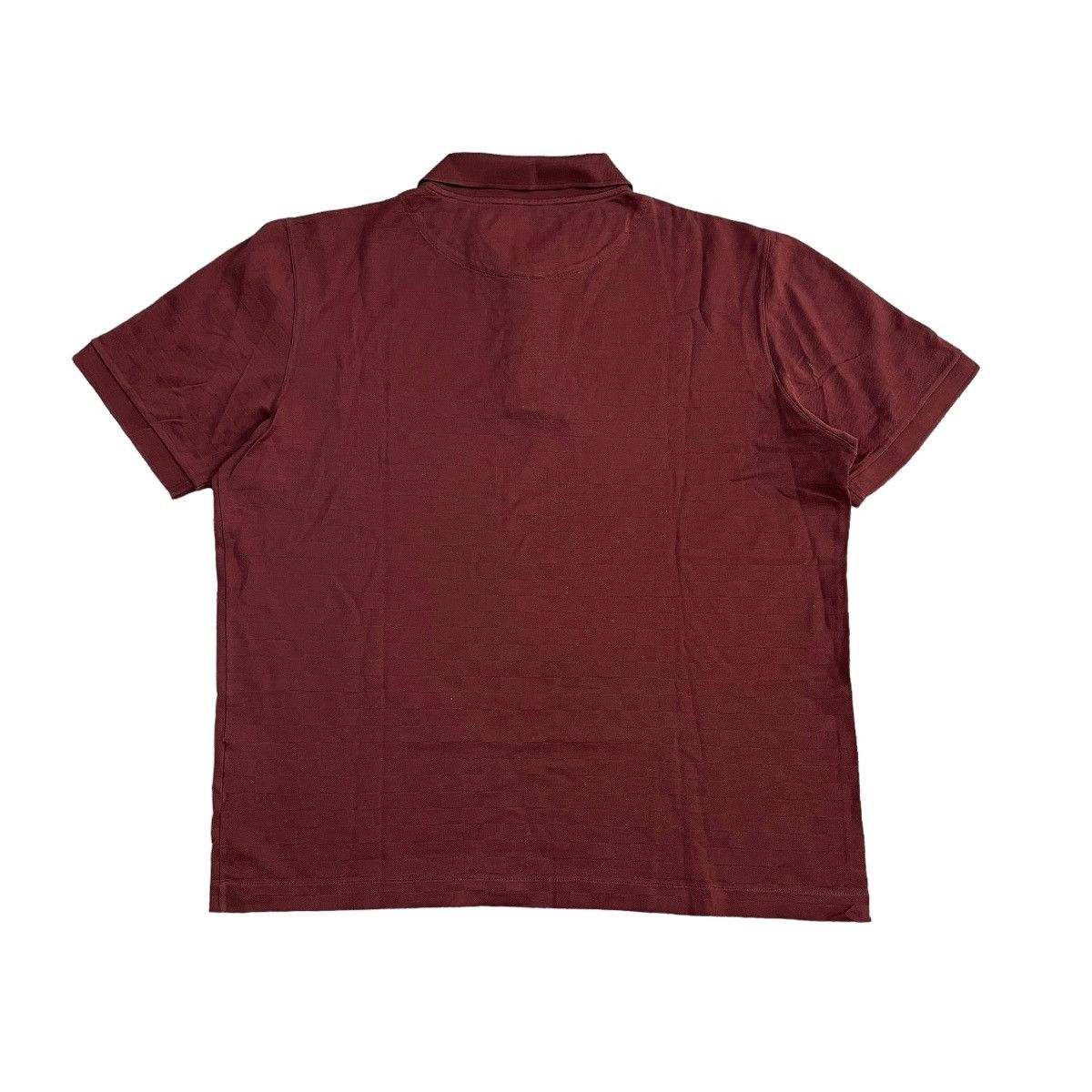 Louis Vuitton Damier Polo Maroon Shirt sz XXL - 3
