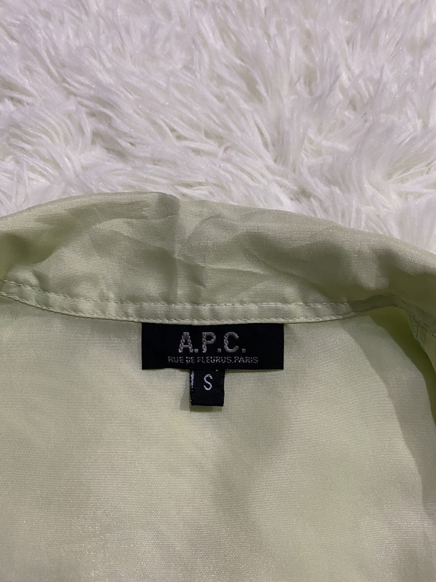 A.P.C Nylon Zipper Jacket Windbreaker - 7