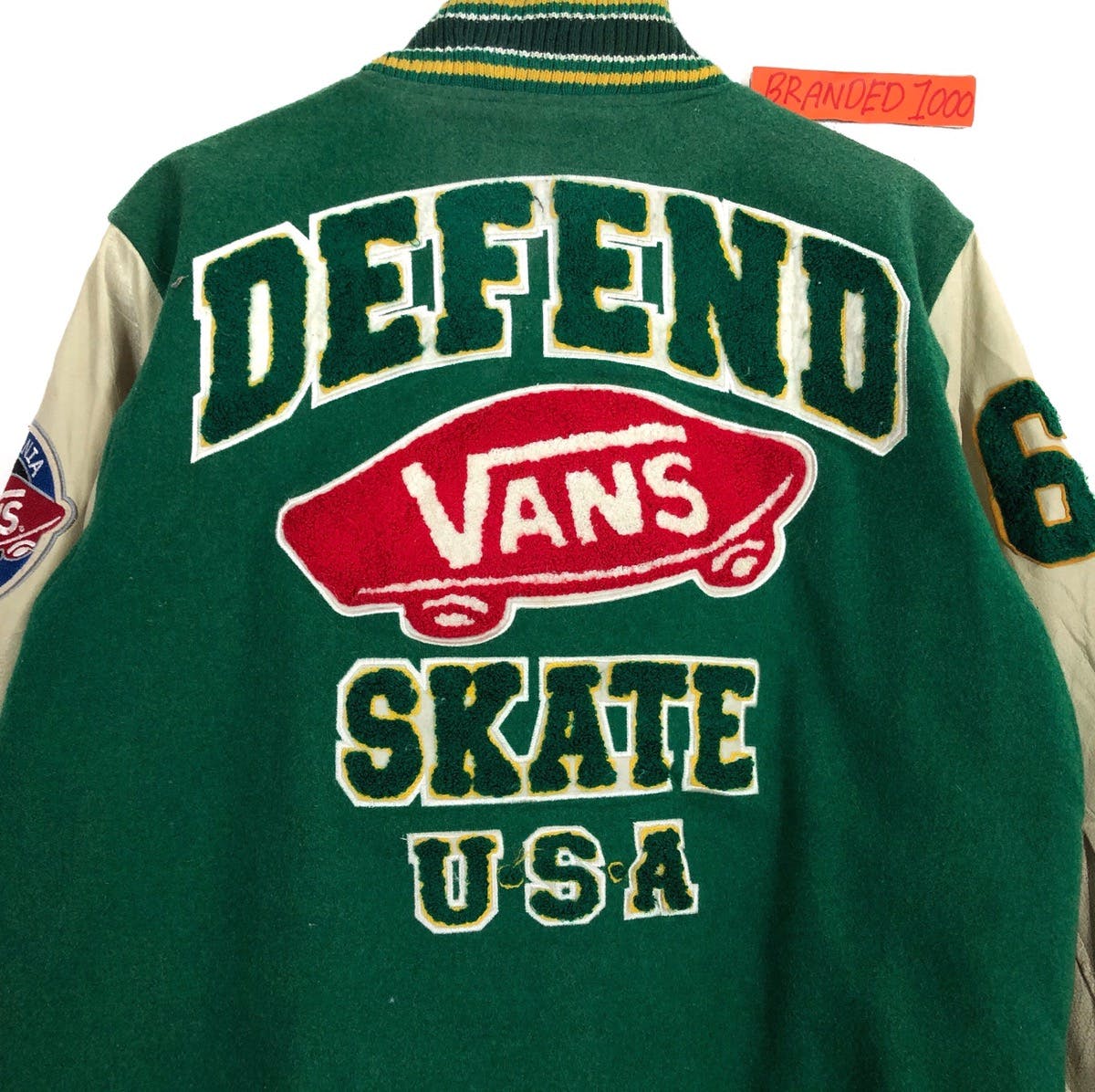 Vintage Vans skateboards DefendSkate USA BIGLOGO California - 3