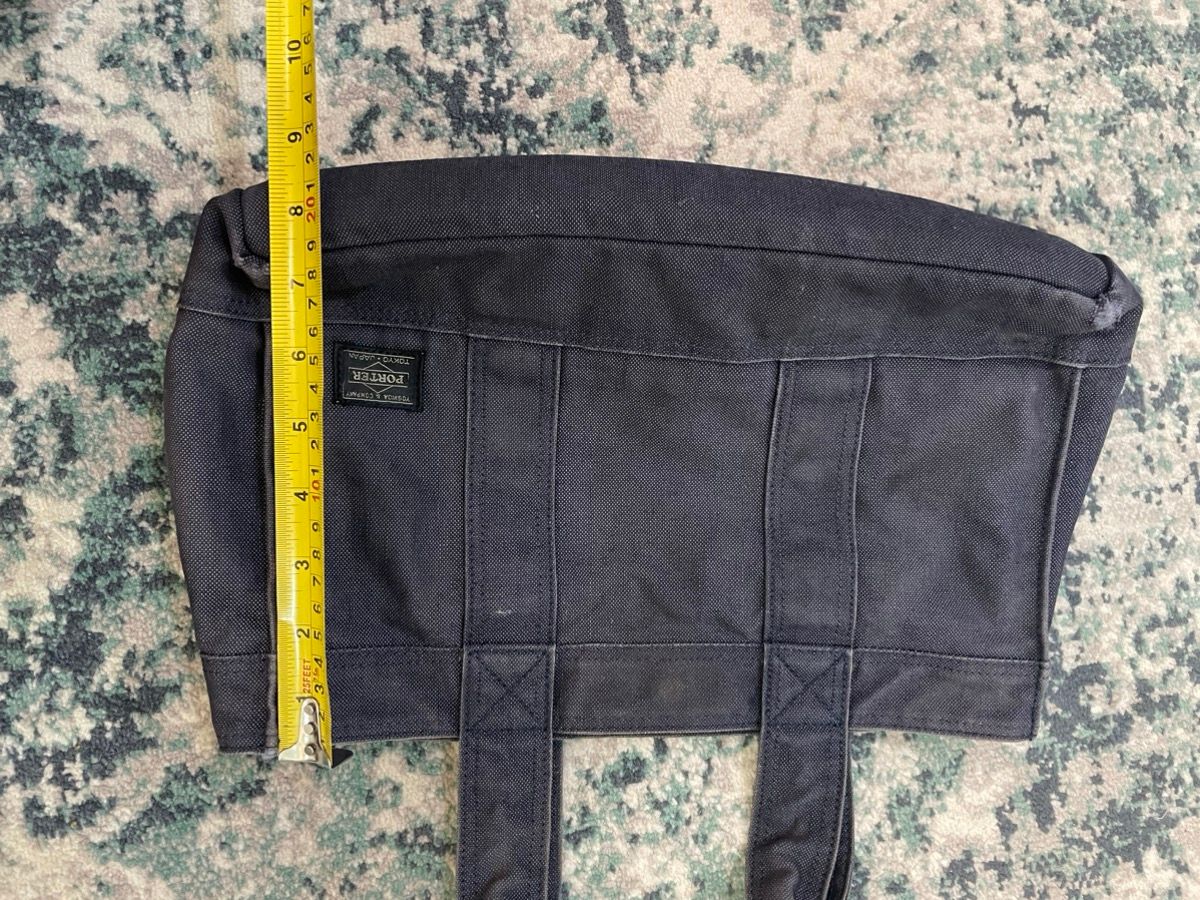 Porter Made In Japan Black Denim Tote Bag Denim Material - 8
