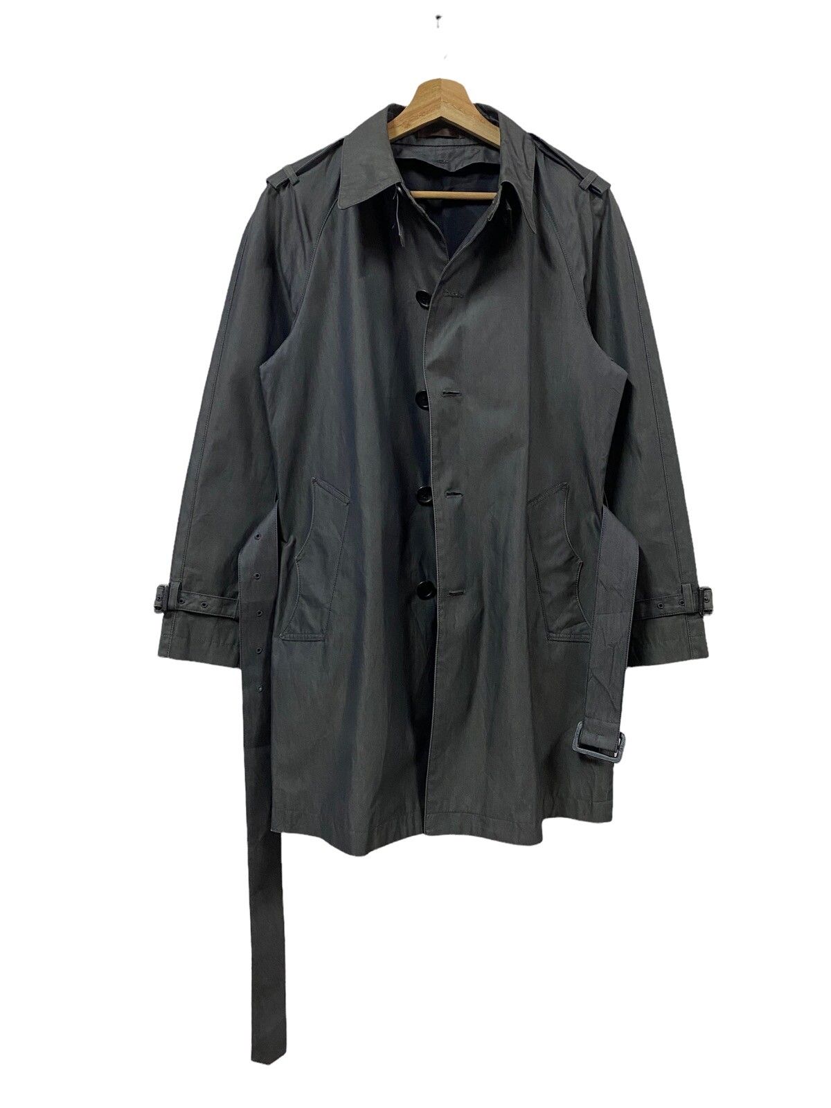 PS Paul Smith Trech Coat Grey Jacket - 11