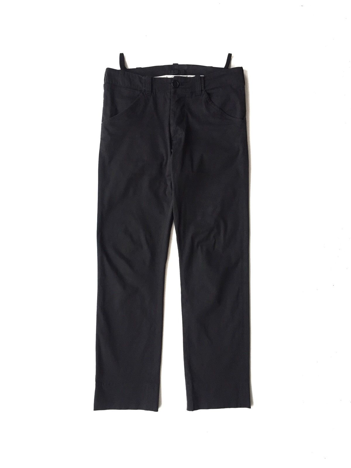 OG Helmut Lang Minimalist Slim Fit Stretch Pants - 1